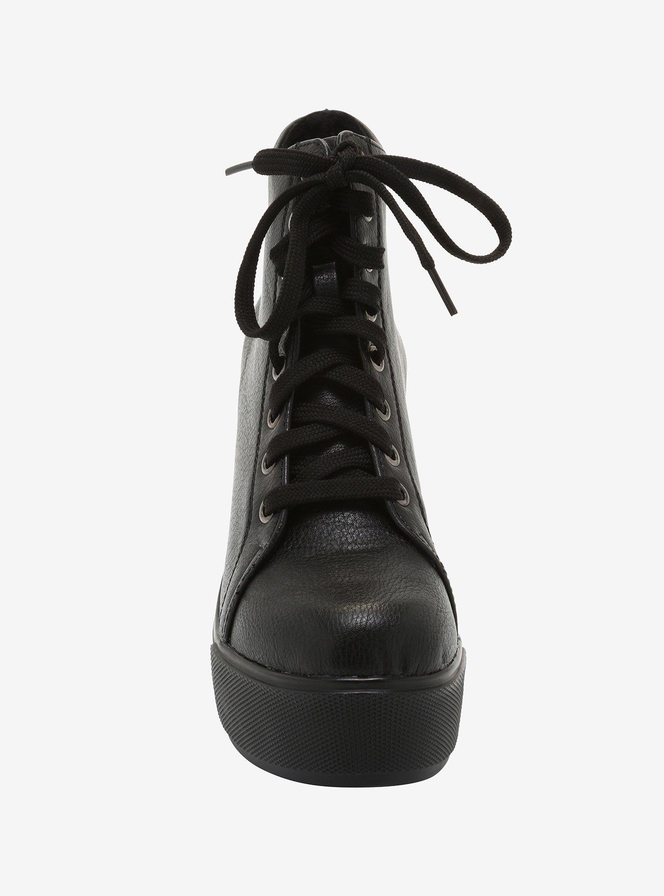 Campus Queen Faux Leather Platform Booties, MULTI, alternate