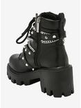 Stud Strap & Chain Chunky Boots, MULTI, alternate