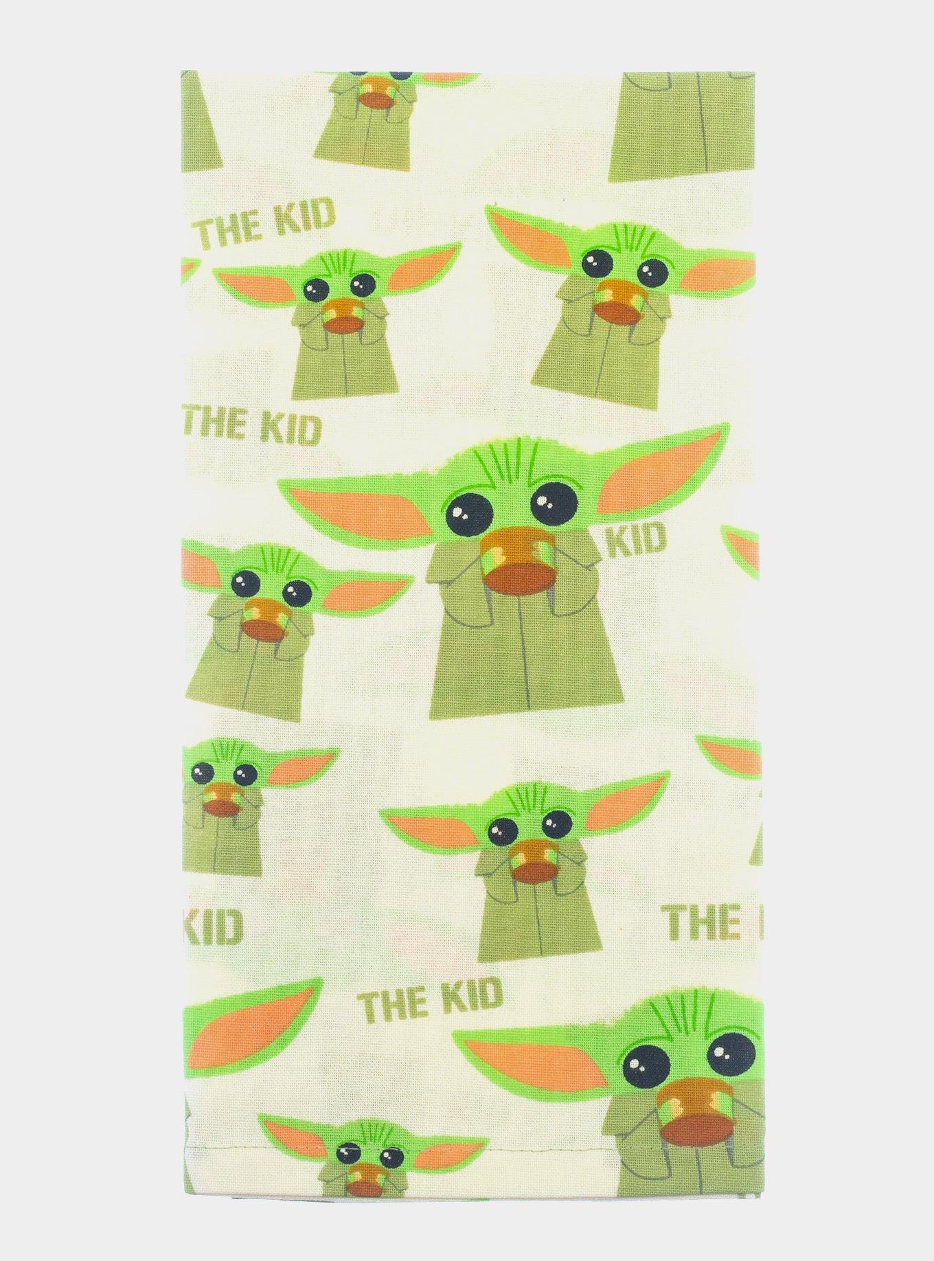 Star Wars The Mandalorian The Child Chibi Dish Towel, , alternate
