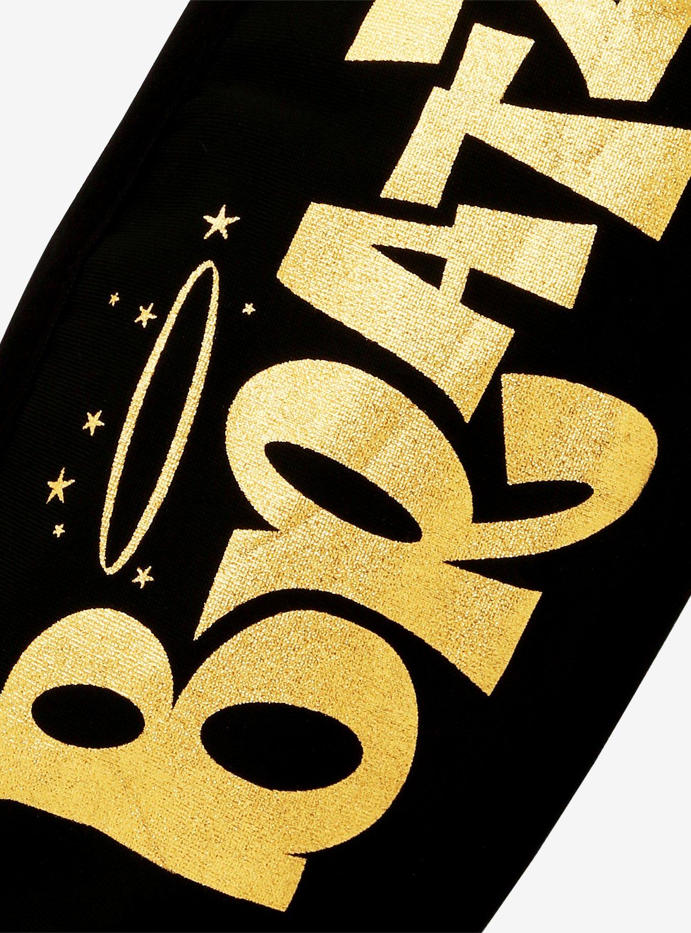 Bratz Gold Logo Fashion Face Mask, , alternate