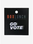Go Vote Rainbow Enamel Pin - BoxLunch Exclusive, , alternate