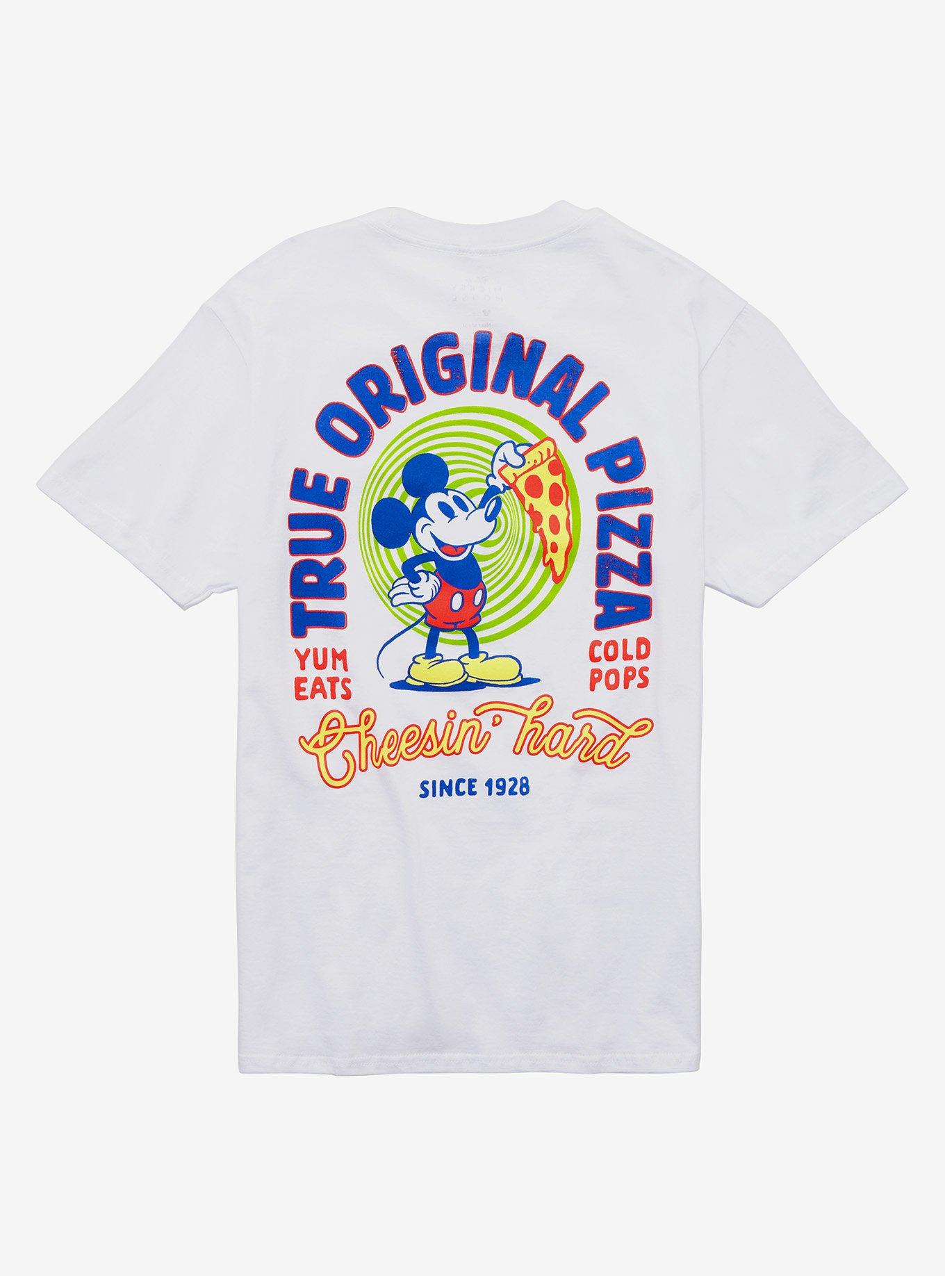 Disney Mickey Mouse Cheesin' Hard T-Shirt, WHITE, alternate