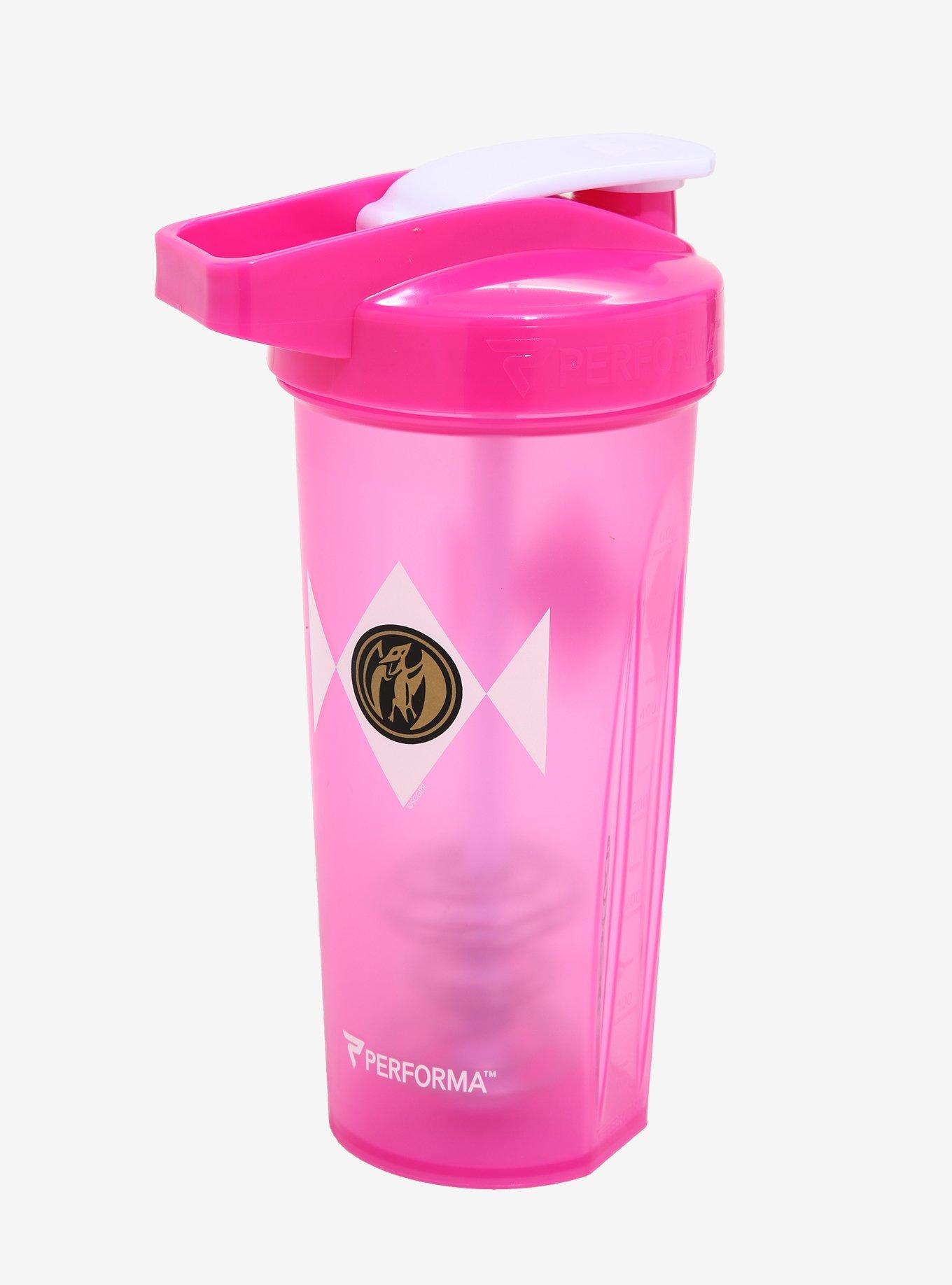 Power Rangers Pink Ranger Shaker Bottle, , alternate