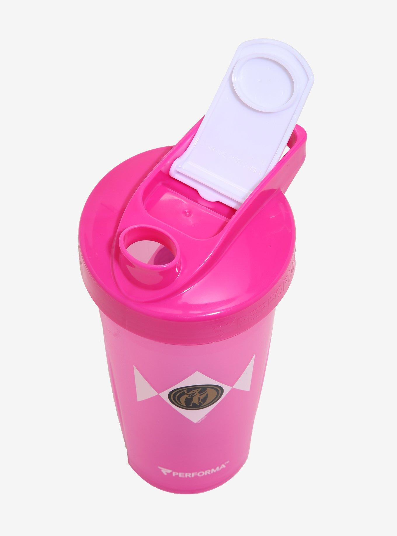 Power Rangers Pink Ranger Shaker Bottle, , alternate