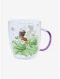 Disney The Princess and the Frog Glitter Handle Glass Mug - BoxLunch Exclusive, , alternate