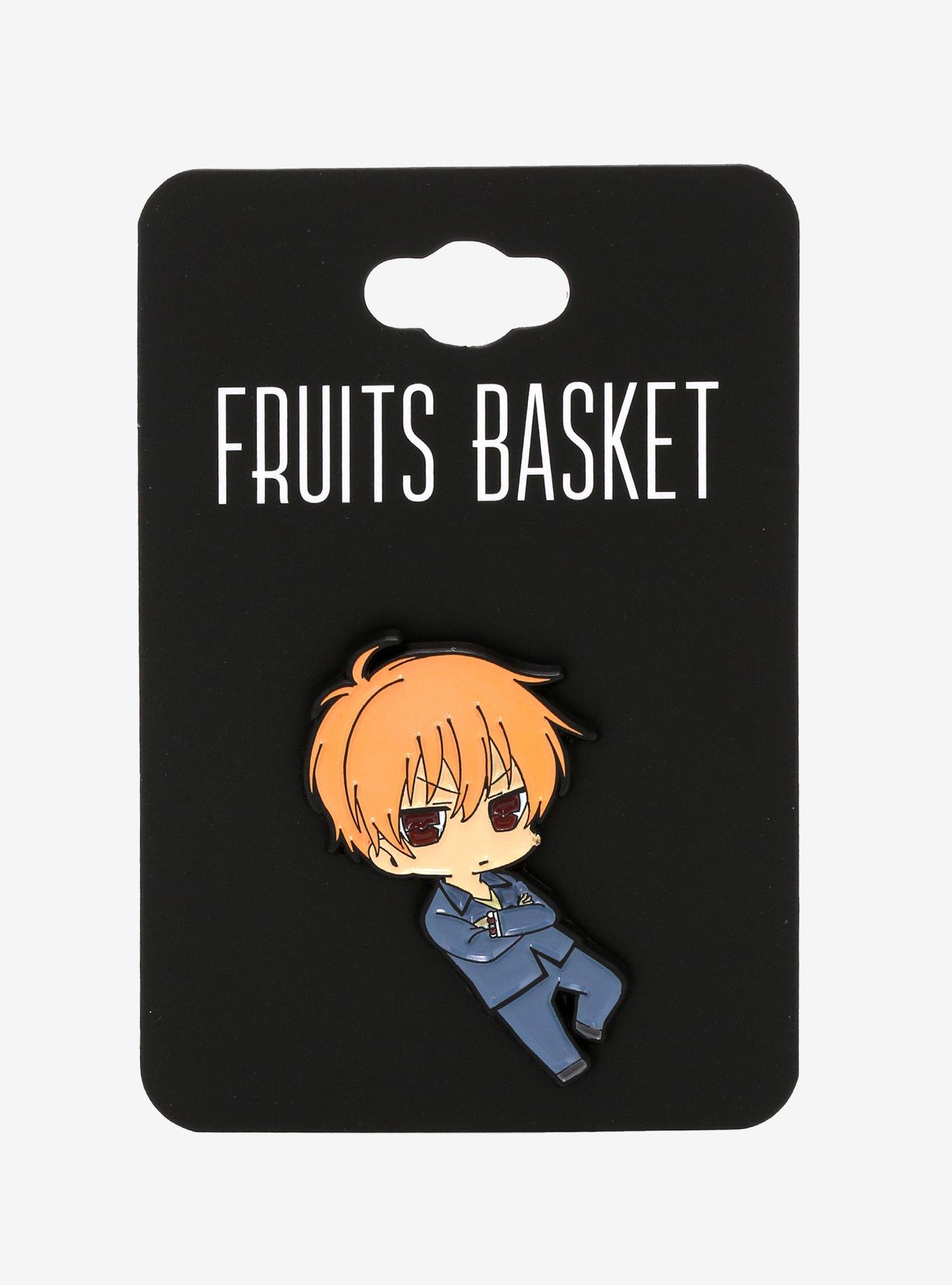 Fruits Basket Chibi Kyo Enamel Pin, , alternate