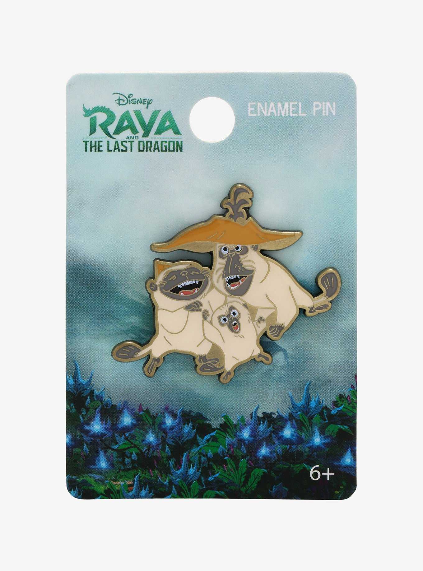 Loungefly Disney Raya And The Last Dragon Monkeys Enamel Pin, , hi-res