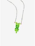 Disney Tangled Pascal Hanging Necklace, , alternate