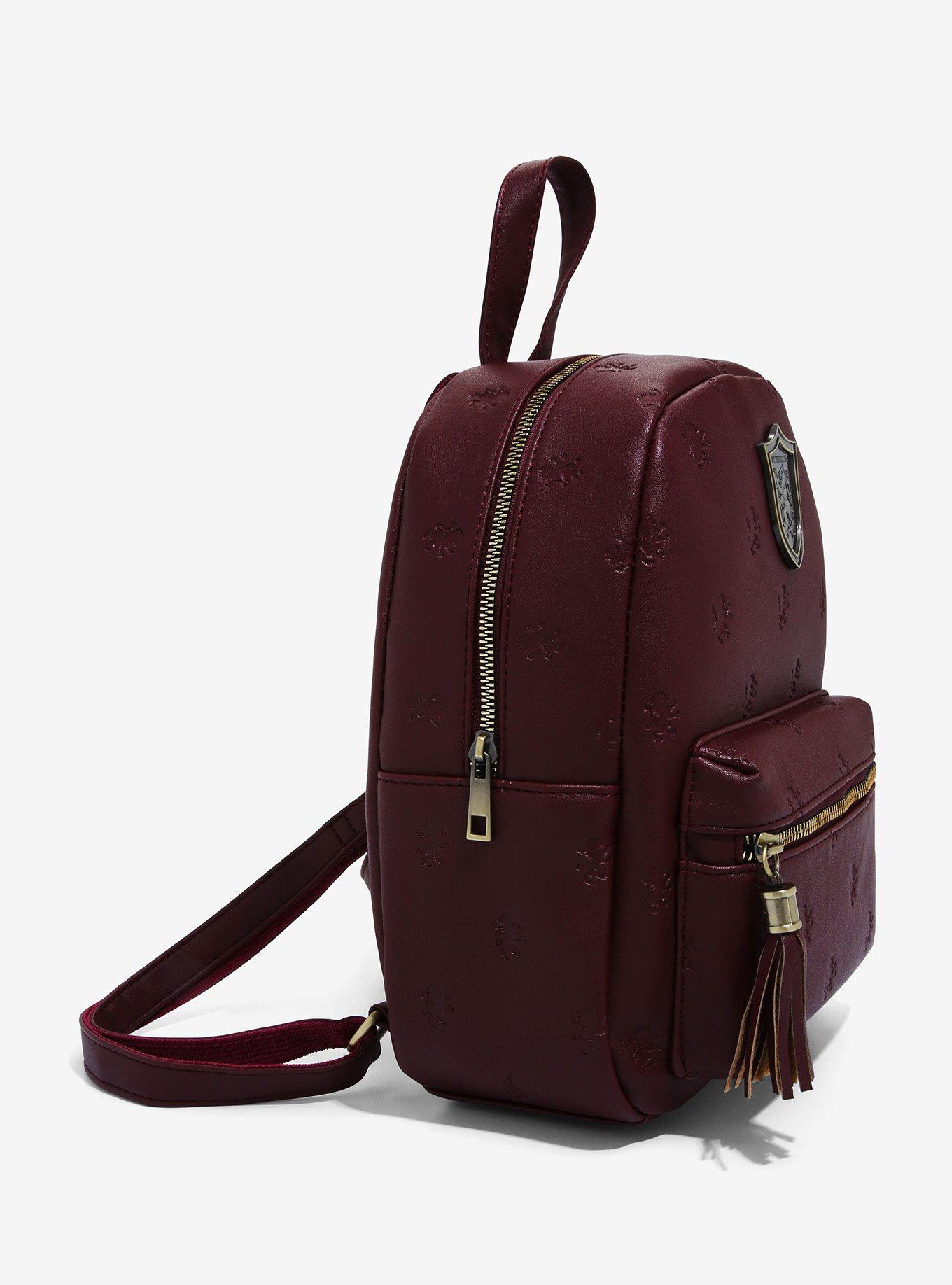 Harry Potter Gryffindor Embossed Mini Backpack, , alternate
