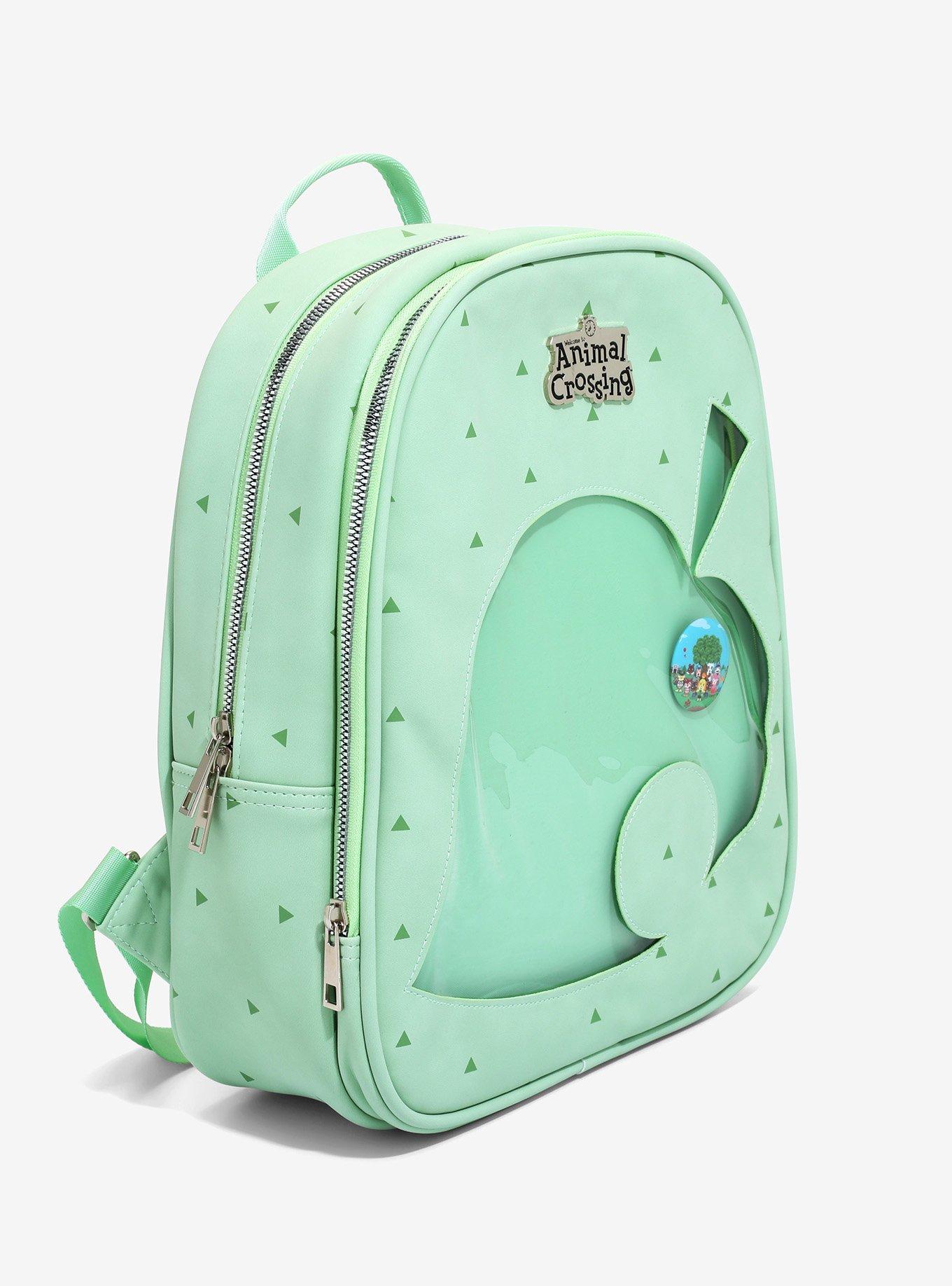 Animal Crossing Leaf Pin Collector Mini Backpack, , alternate