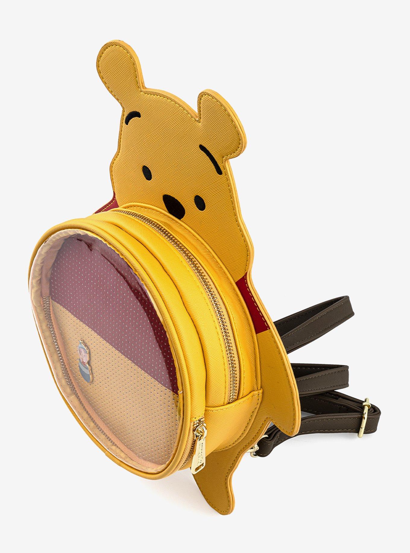 Loungefly Disney Winnie The Pooh Pin Collector Mini Backpack, , alternate