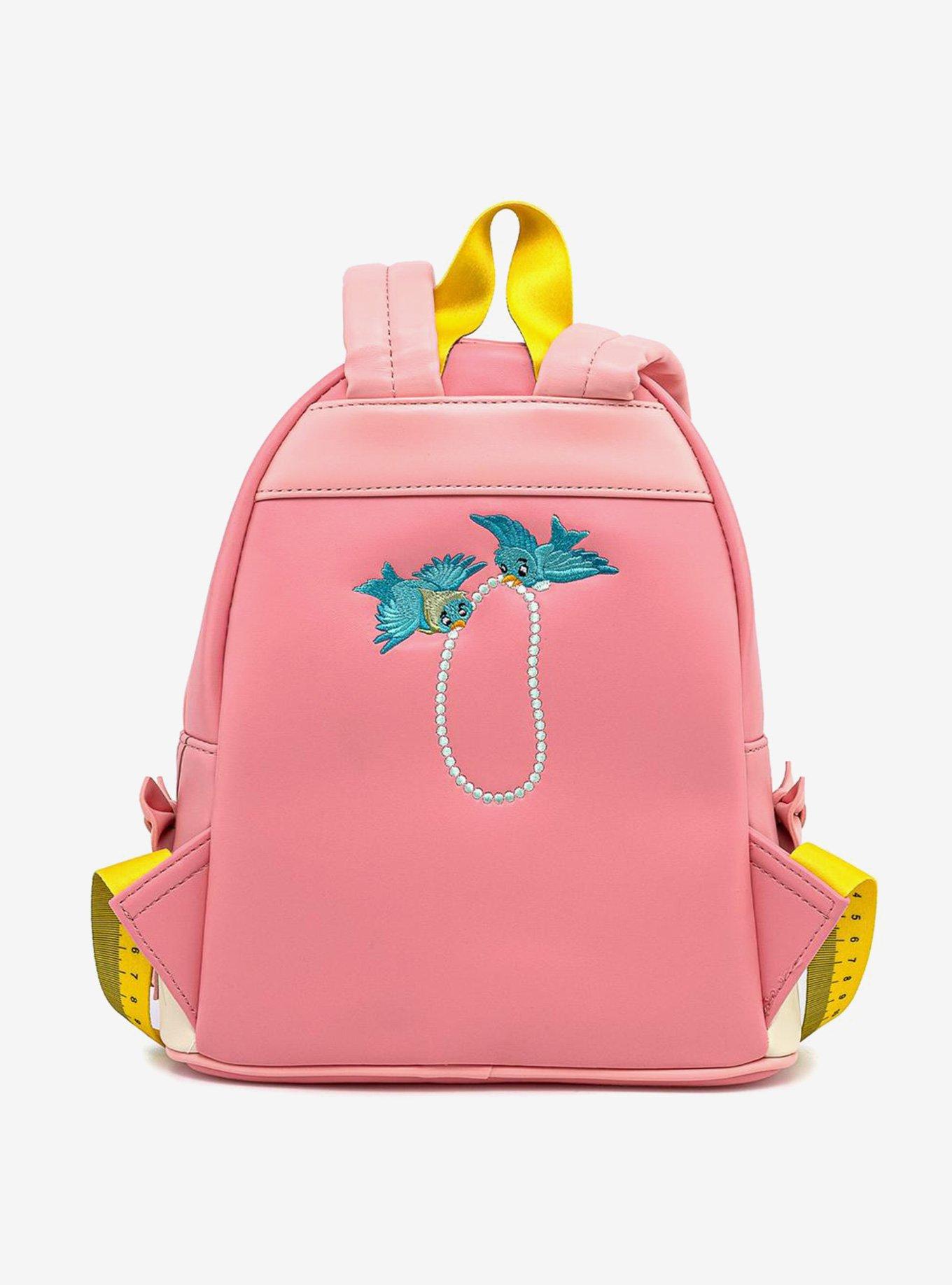 Loungefly Disney Cinderella Dress Making Mini Backpack, , alternate