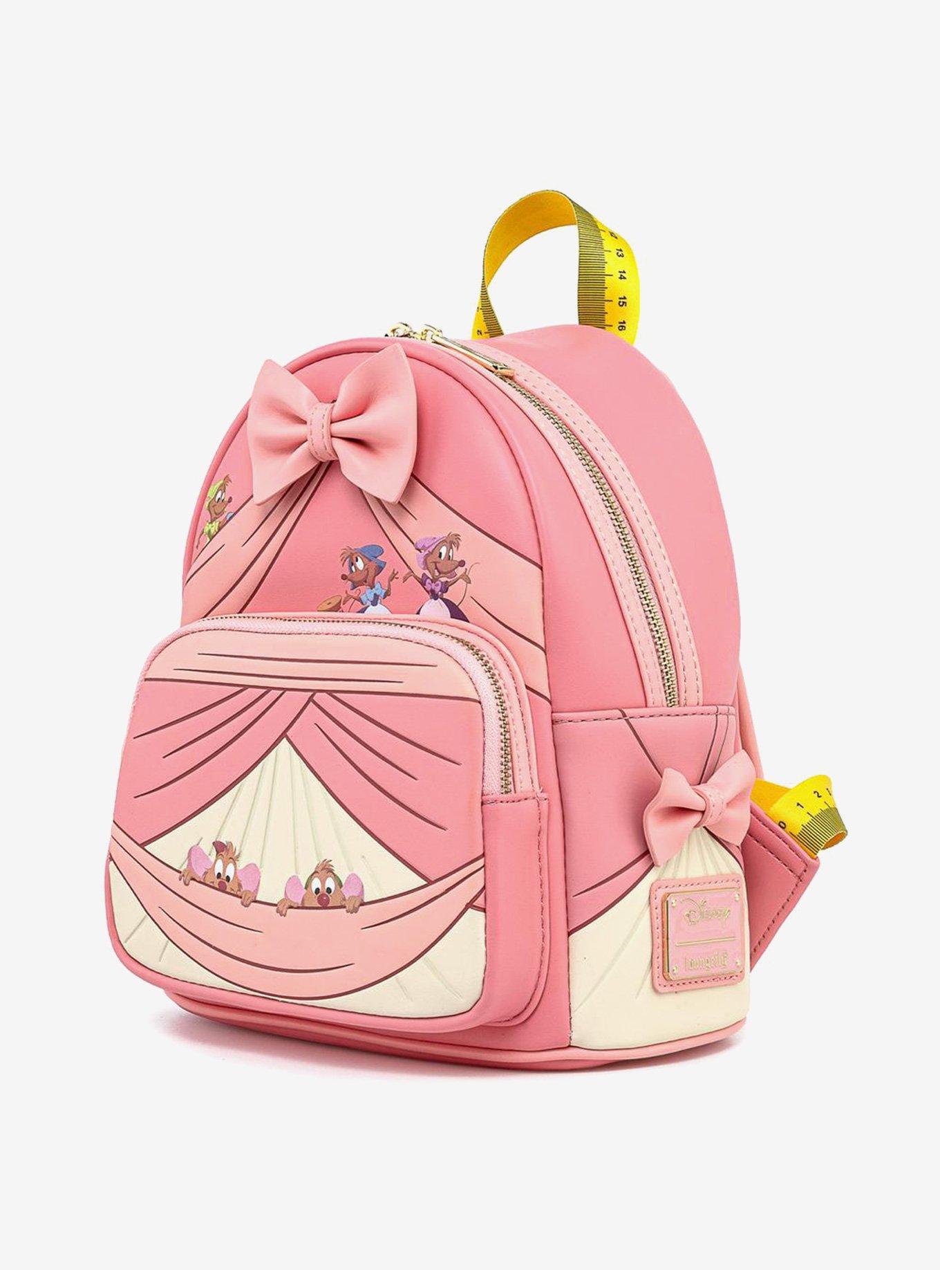 Loungefly Disney Cinderella Dress Making Mini Backpack, , alternate