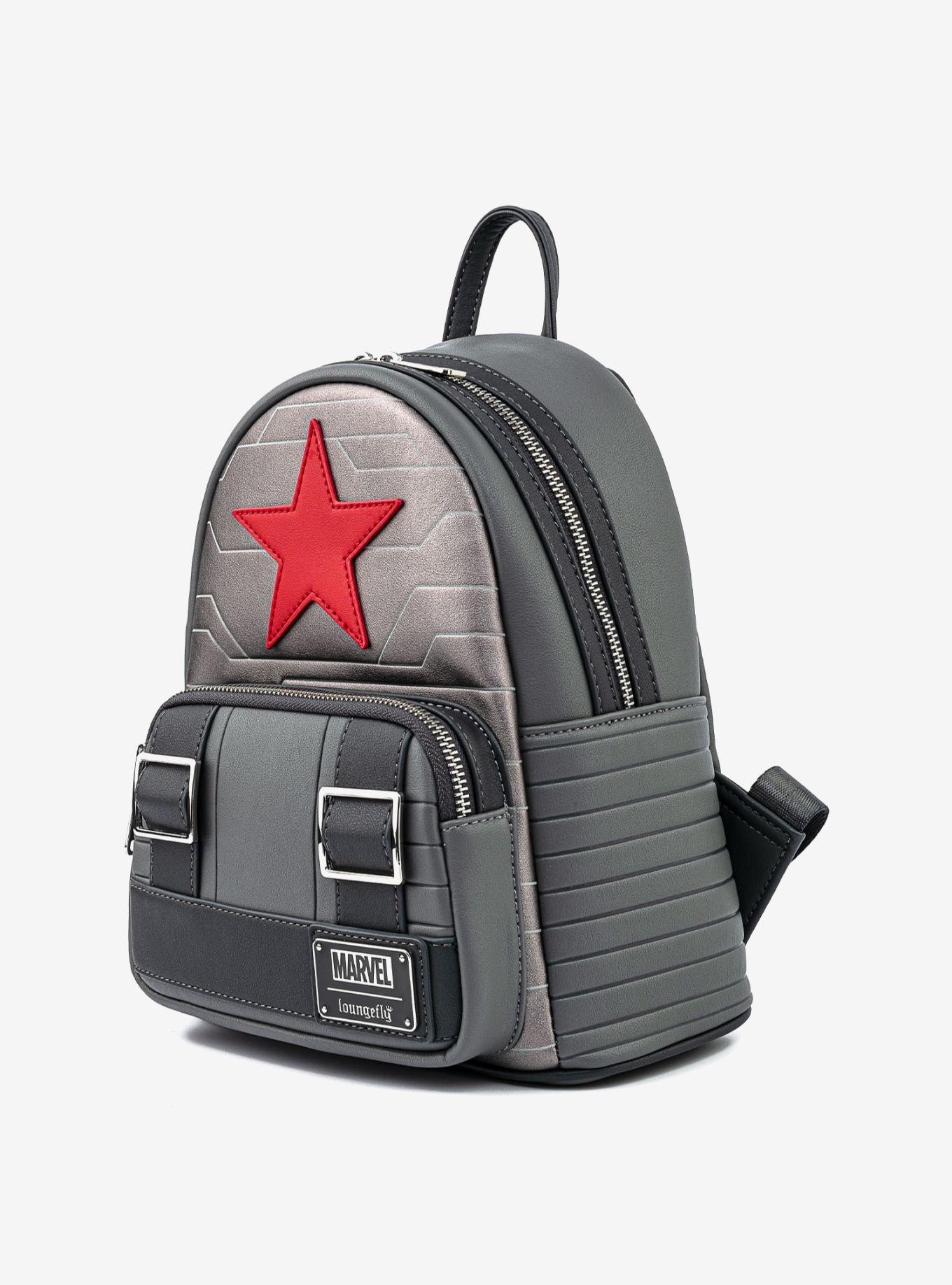 Loungefly Marvel Winter Soldier Mini Backpack, , alternate