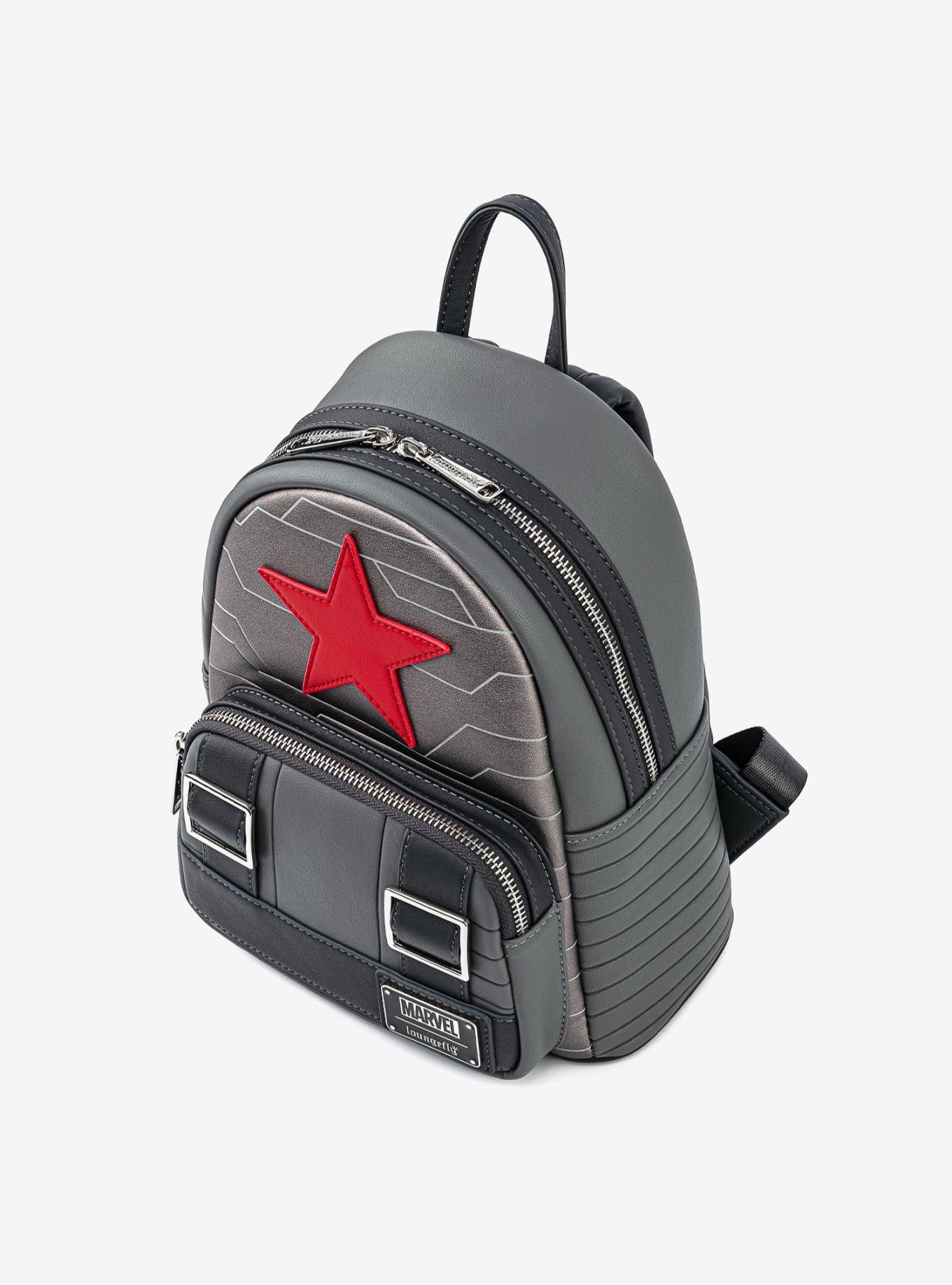 Loungefly Marvel Winter Soldier Mini Backpack, , alternate