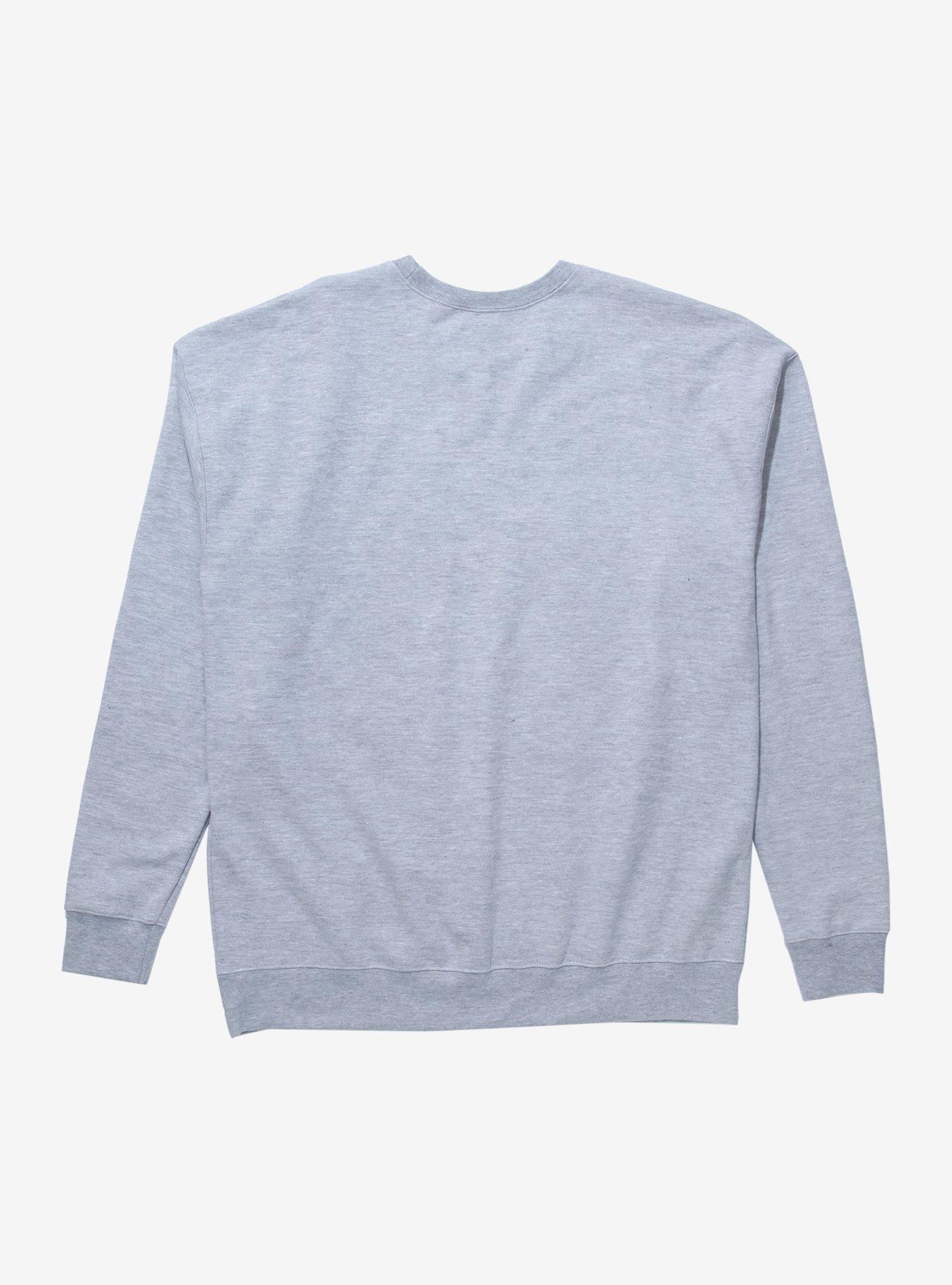 Star Wars The Mandalorian The Child All Ears Women's Crewneck - BoxLunch Exclusive, GREY HEATHER, alternate