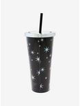 Harry Potter Deathly Hallows Silver Foil Acrylic Travel Cup, , alternate