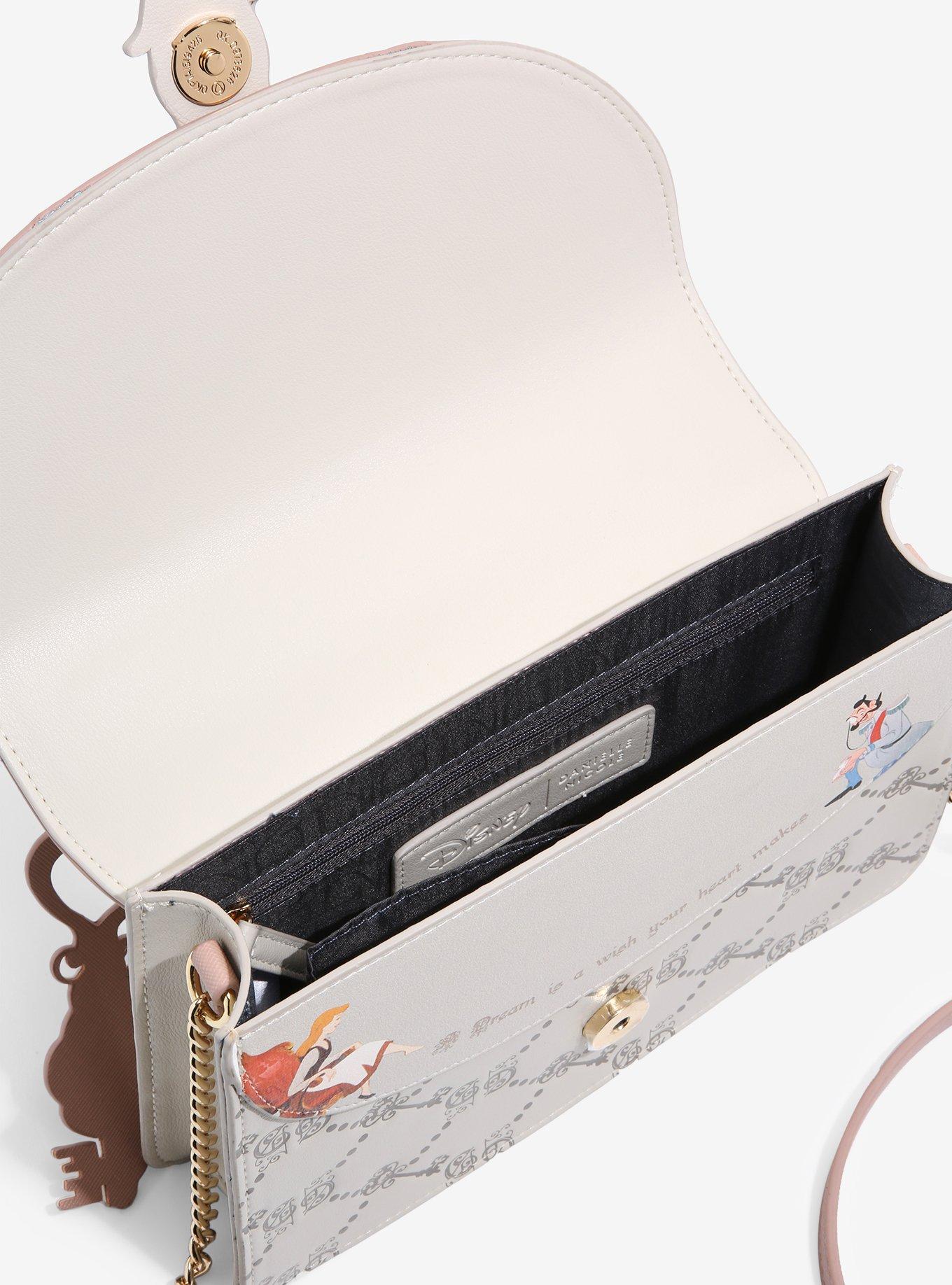 Danielle Nicole Disney Cinderella Monogram Crossbody Bag, , alternate