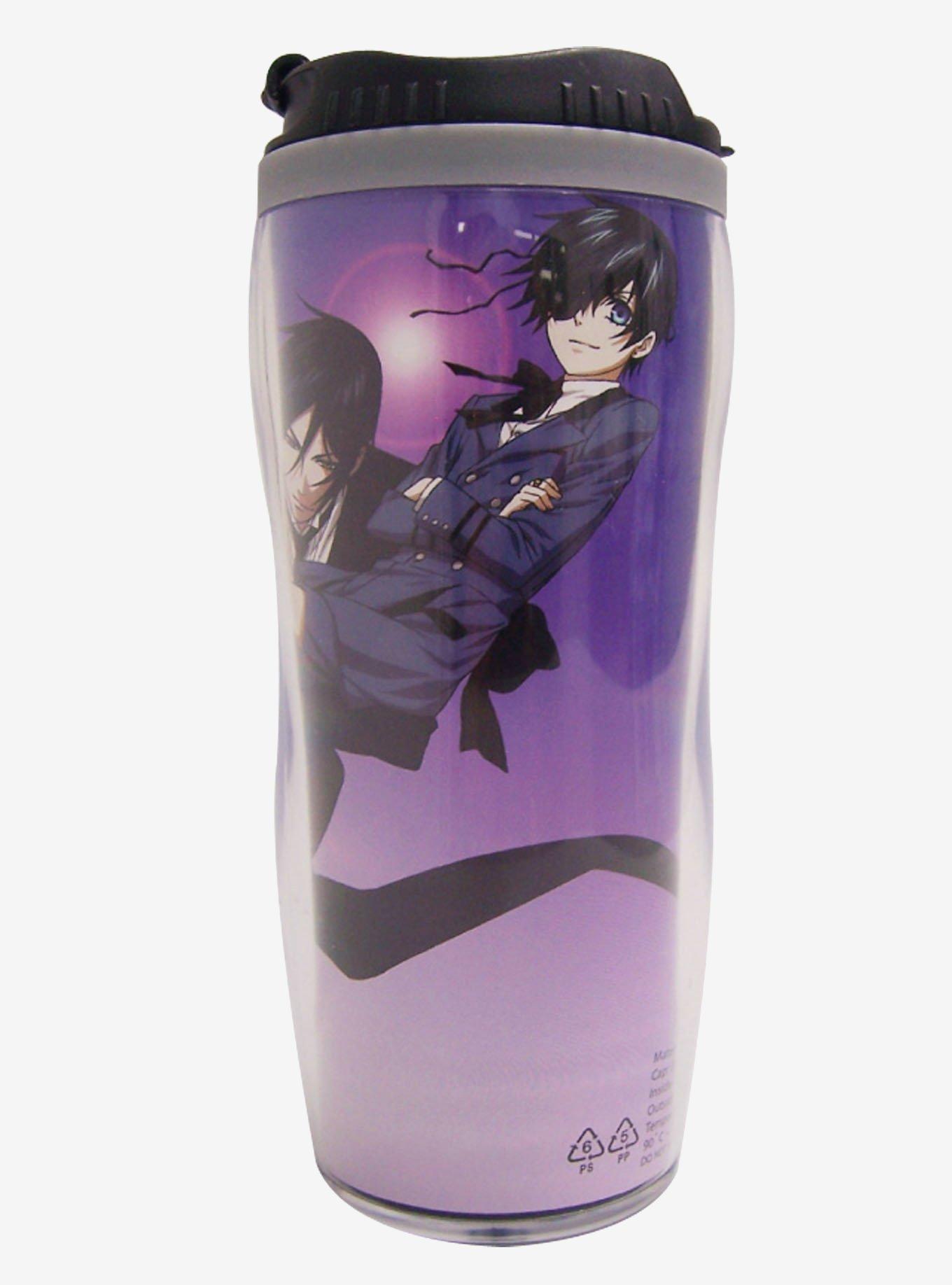 Black Butler Sebastian & Ciel Travel Mug, , alternate