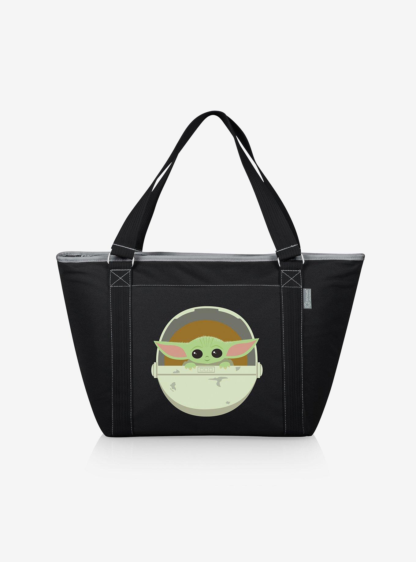 Star Wars The Mandalorian The Child Topanga Cooler Tote Black, , alternate