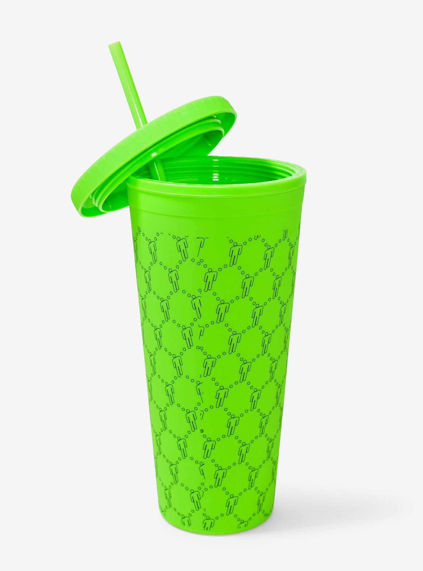 Billie Eilish Blohsh Pattern Travel Cup, , alternate