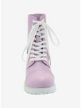 Lavender Combat Boots, MULTI, alternate