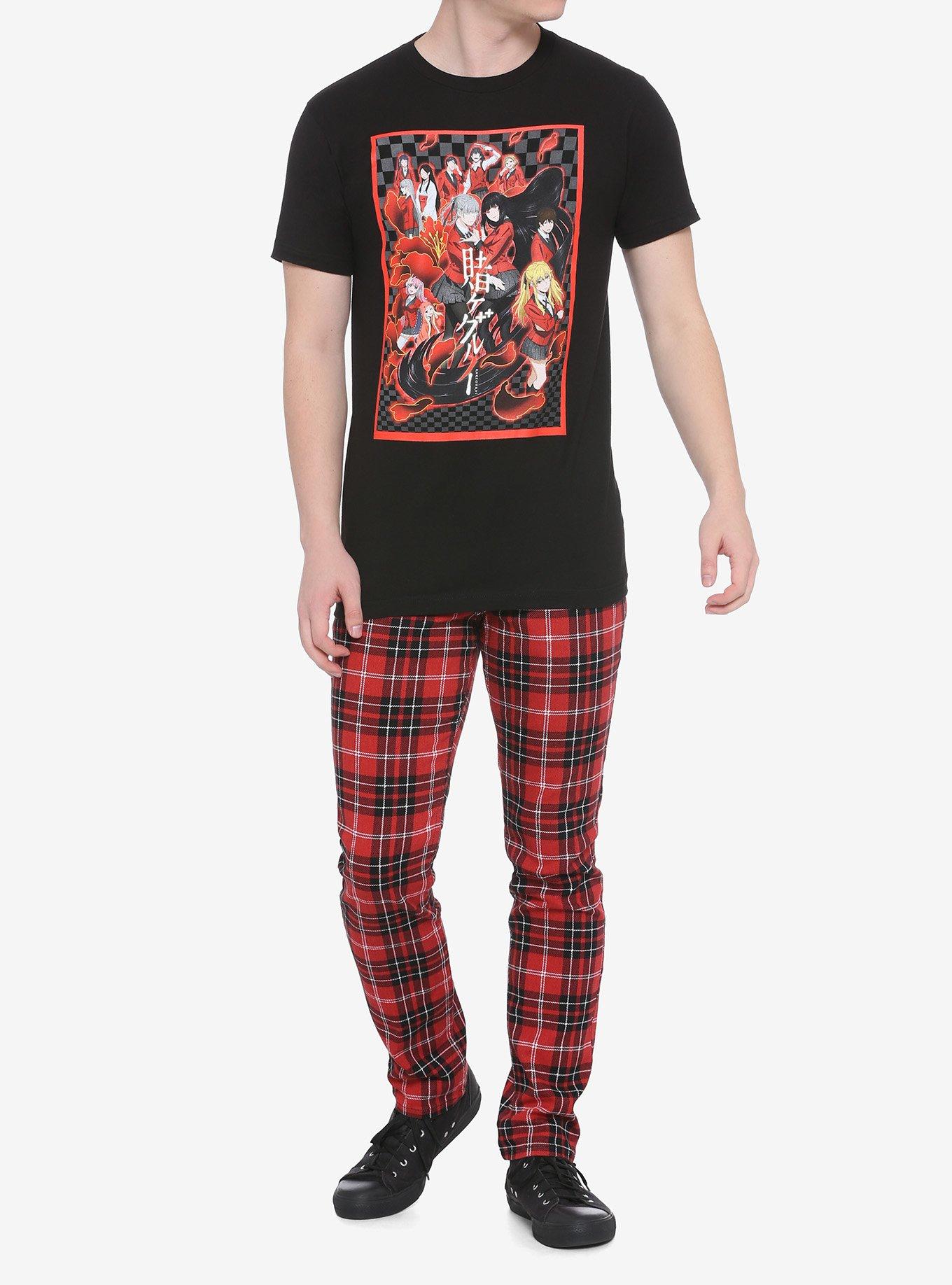 Kakegurui Poster T-Shirt, BLACK, alternate