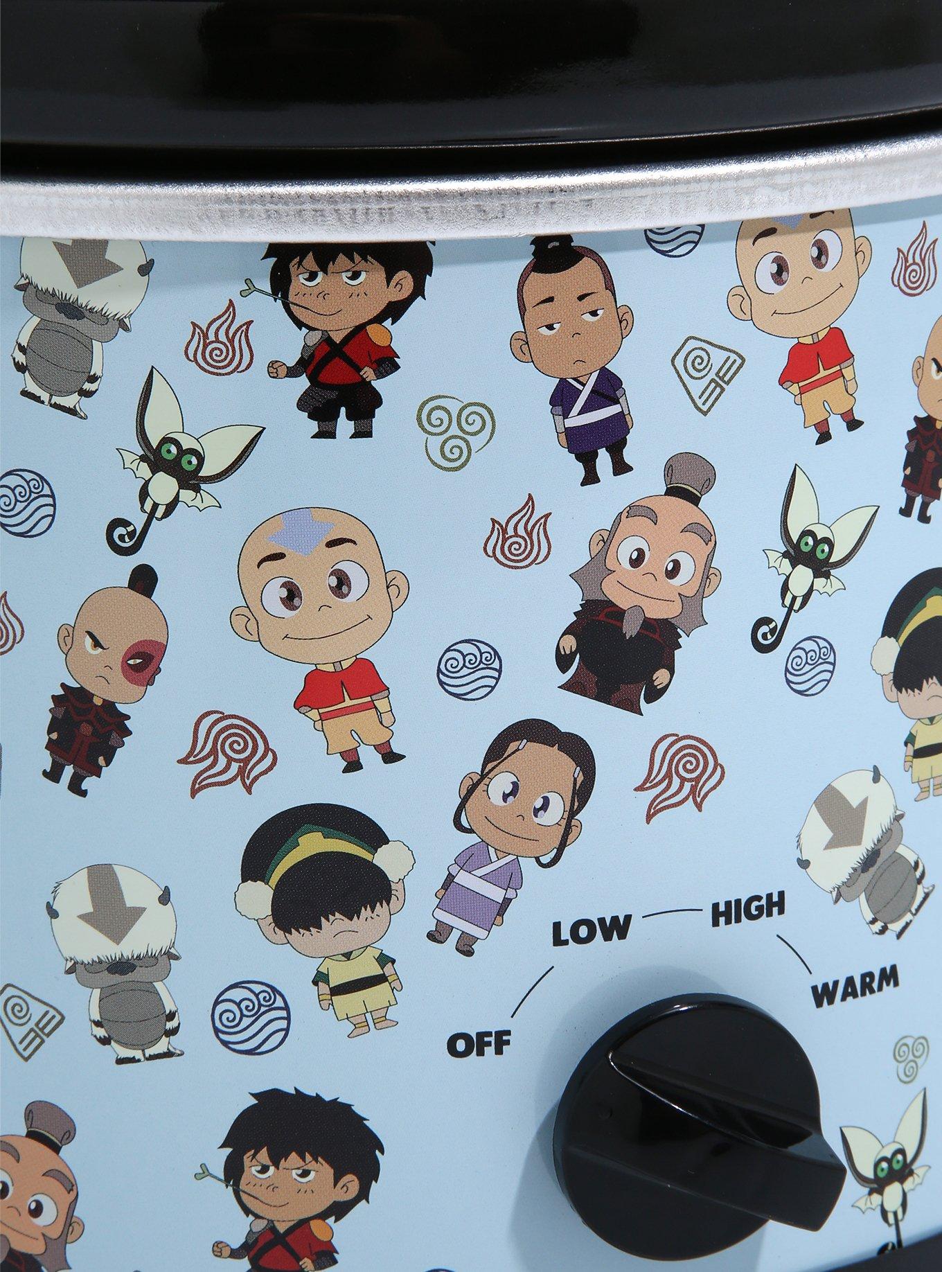 Avatar: The Last Airbender Chibi Characters 2-Quart Slow Cooker - BoxLunch Exclusive, , alternate