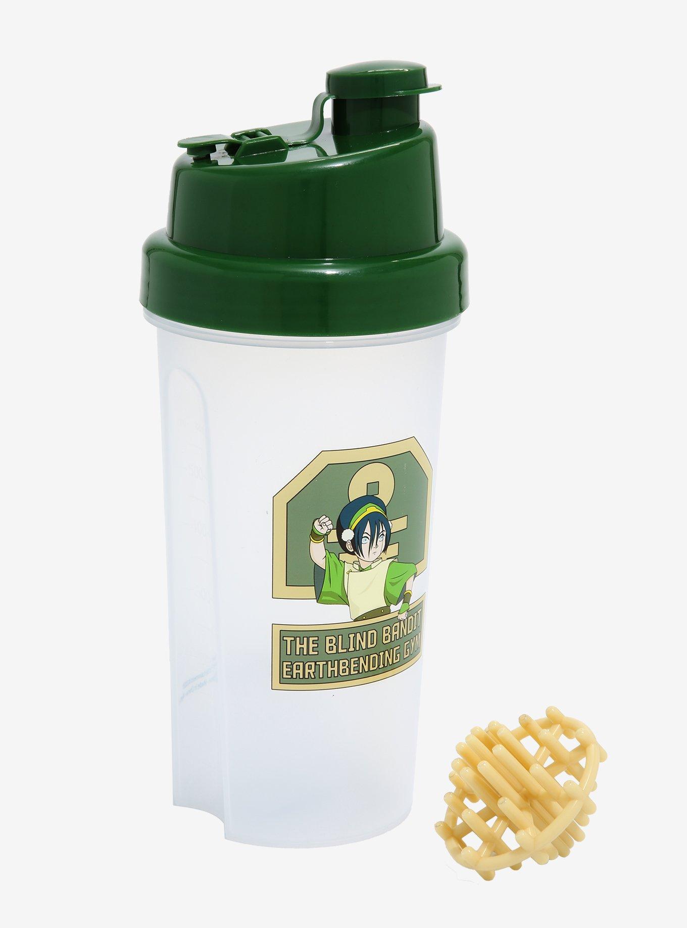 Avatar: The Last Airbender Toph The Blind Bandit Shaker Bottle, , alternate