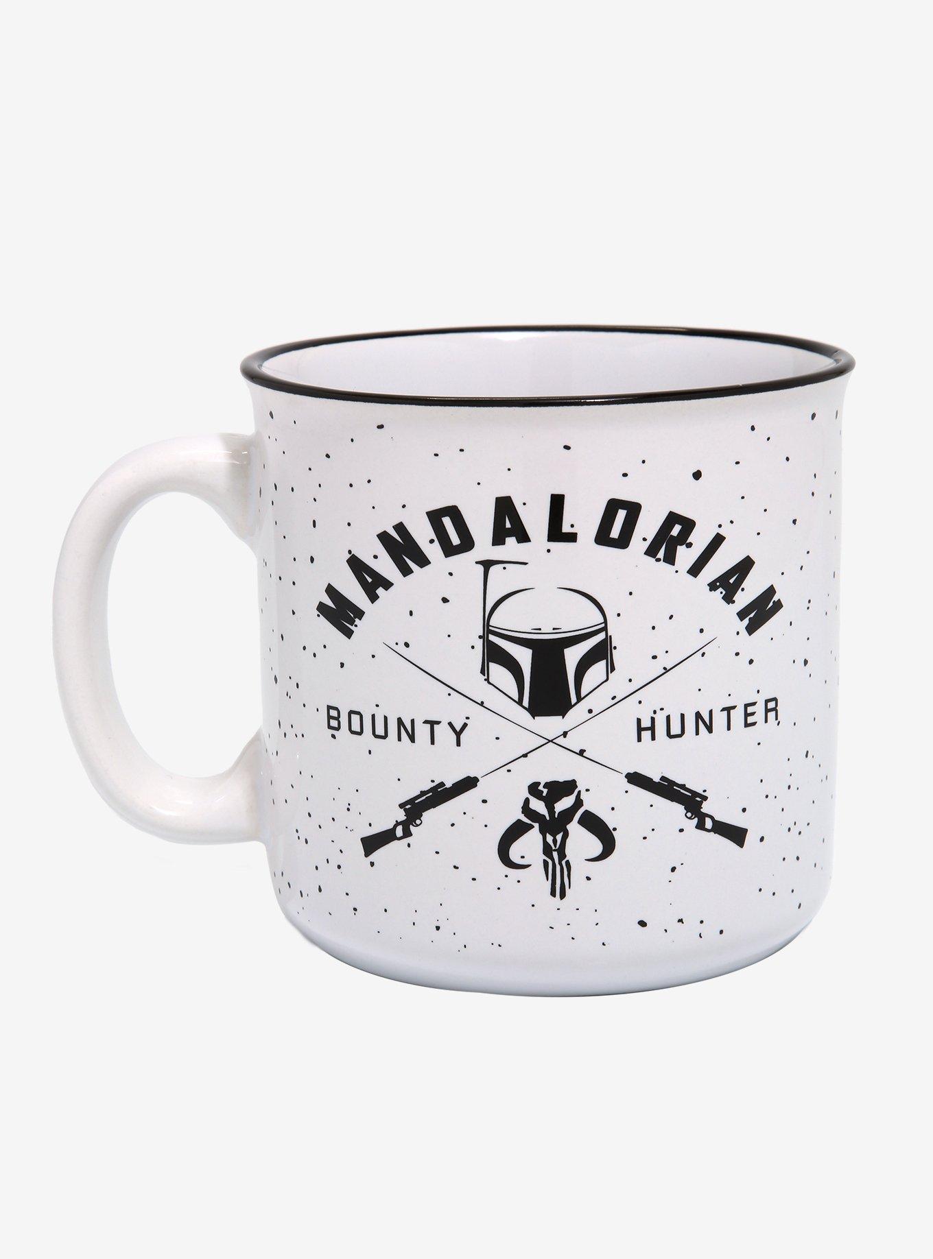 Star Wars Mandalorian Bounty Hunter Camper Mug - BoxLunch Exclusive, , alternate