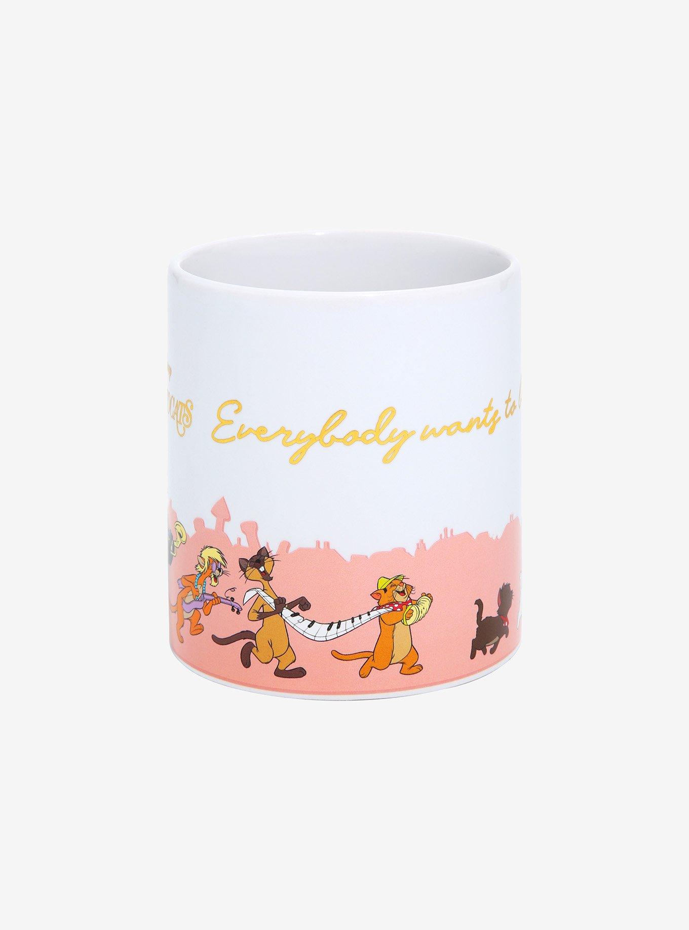 Disney The Aristocats Everybody Wants to Be a Cat Mug, , alternate