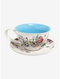 Disney Alice in Wonderland Floral Teacup & Saucer, , alternate