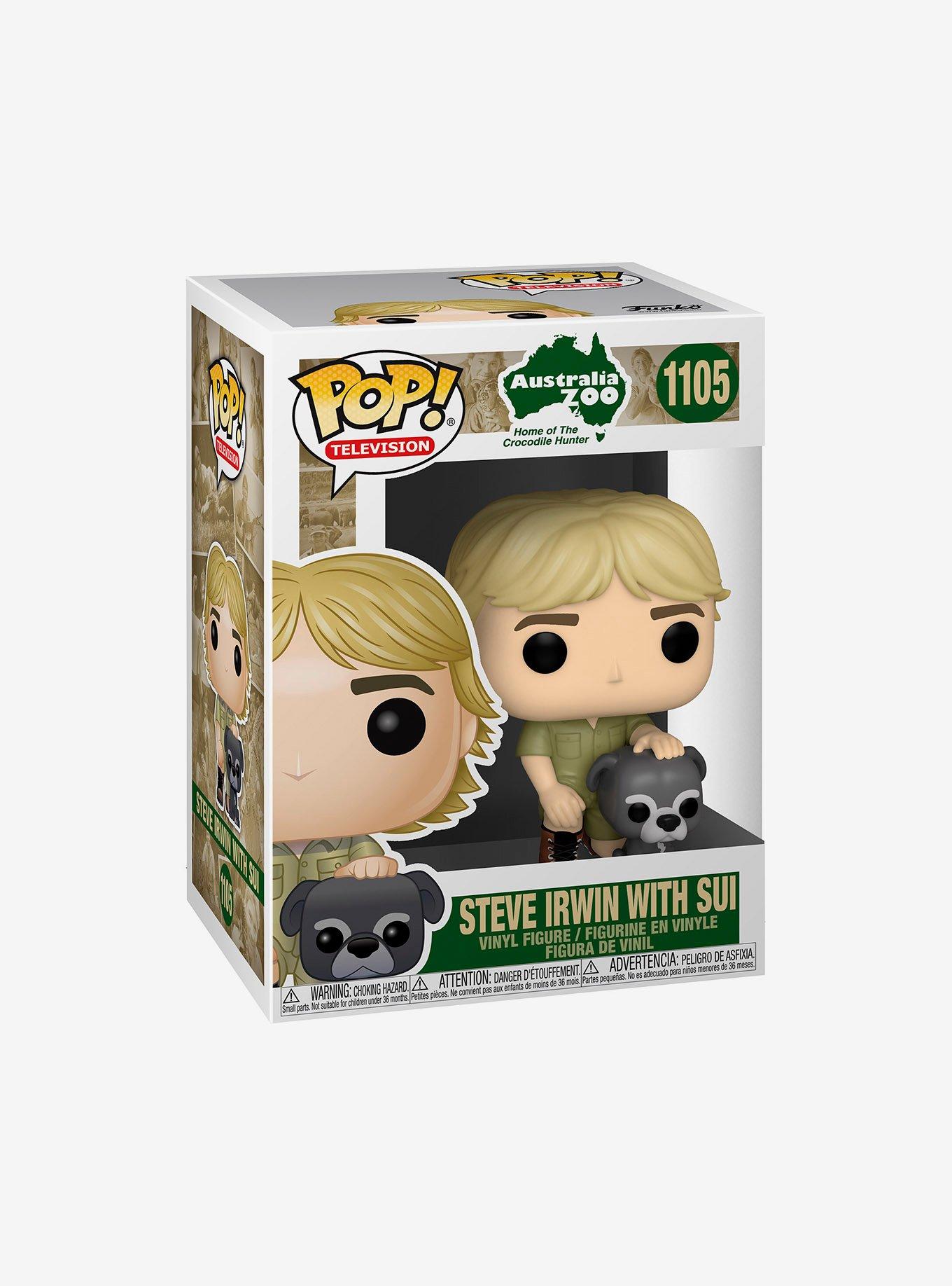 Funko The Crocodile Hunter Pop! Television Steve Irwin & Sui Vinyl Figure, , alternate