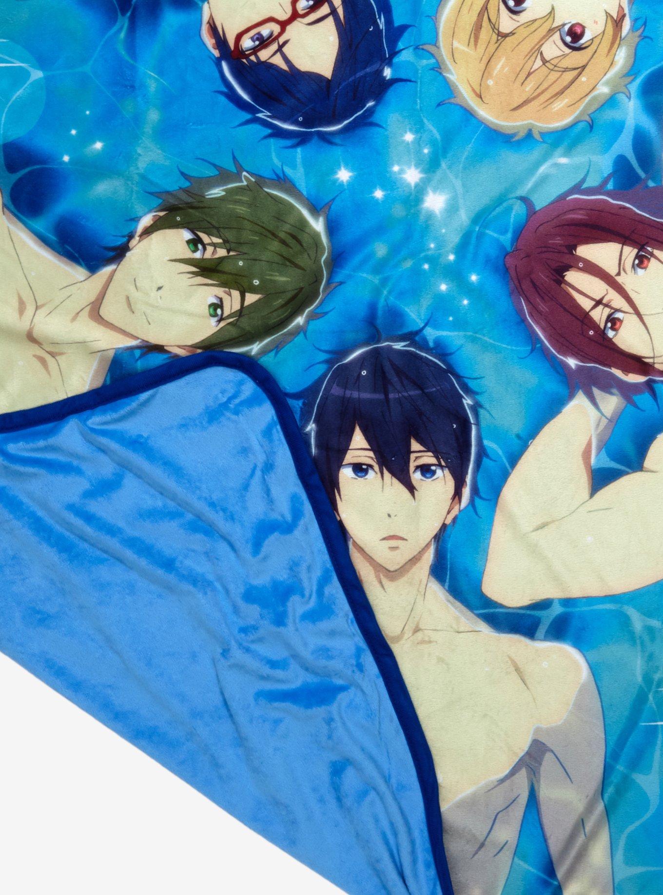 Free! Group Throw Blanket, , alternate