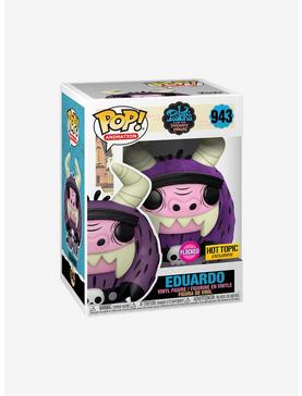 Funko Foster's Home For Imaginary Friends Pop! Animation Eduardo (Flocked) Vinyl Figure Hot Topic Exclusive, , hi-res