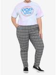 Pop-Tarts Logo Tie-Dye Girls Crop T-Shirt Plus Size, MULTI, alternate