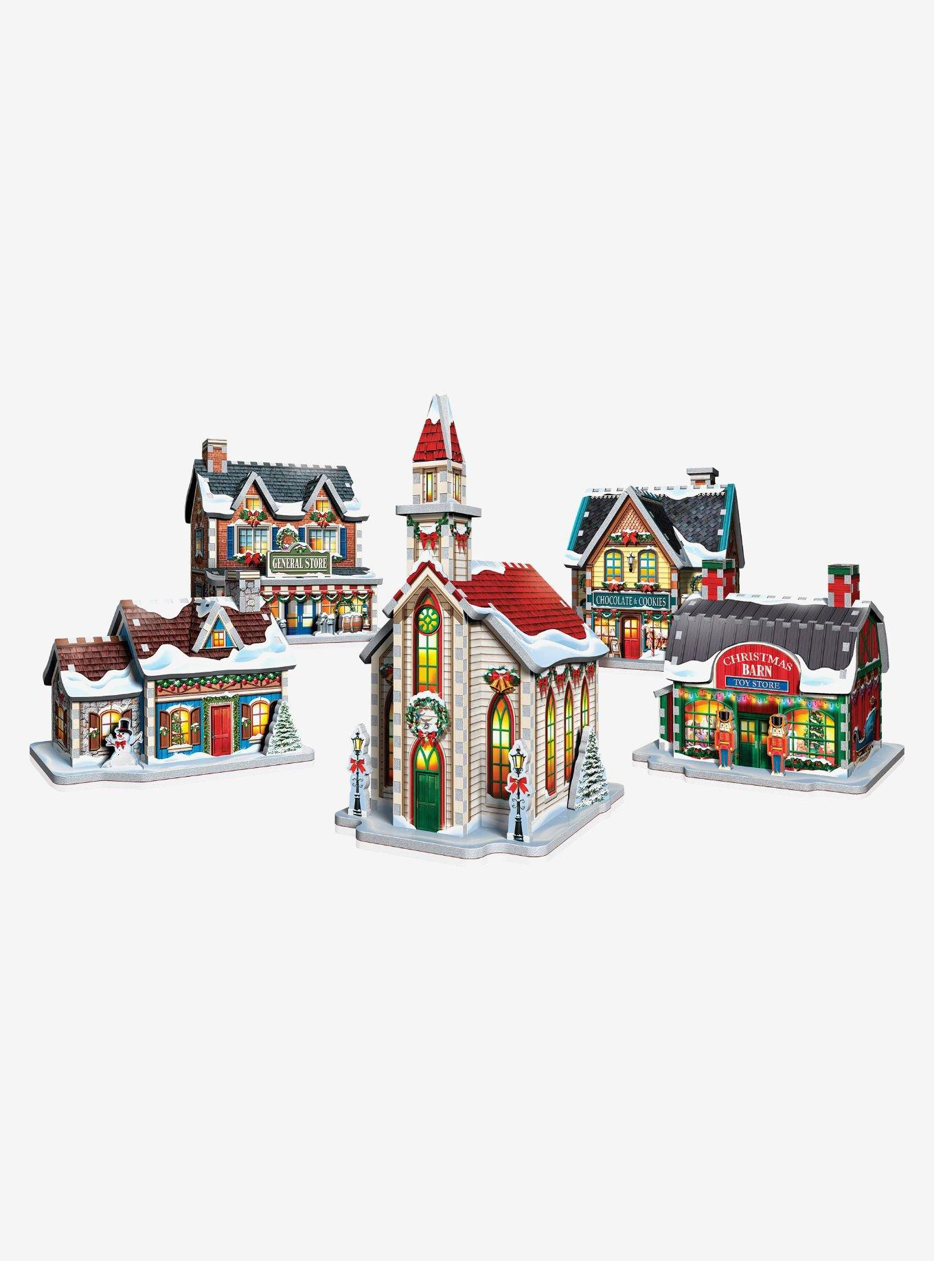 Wrebbit Christmas Village 3D Puzzle, , alternate