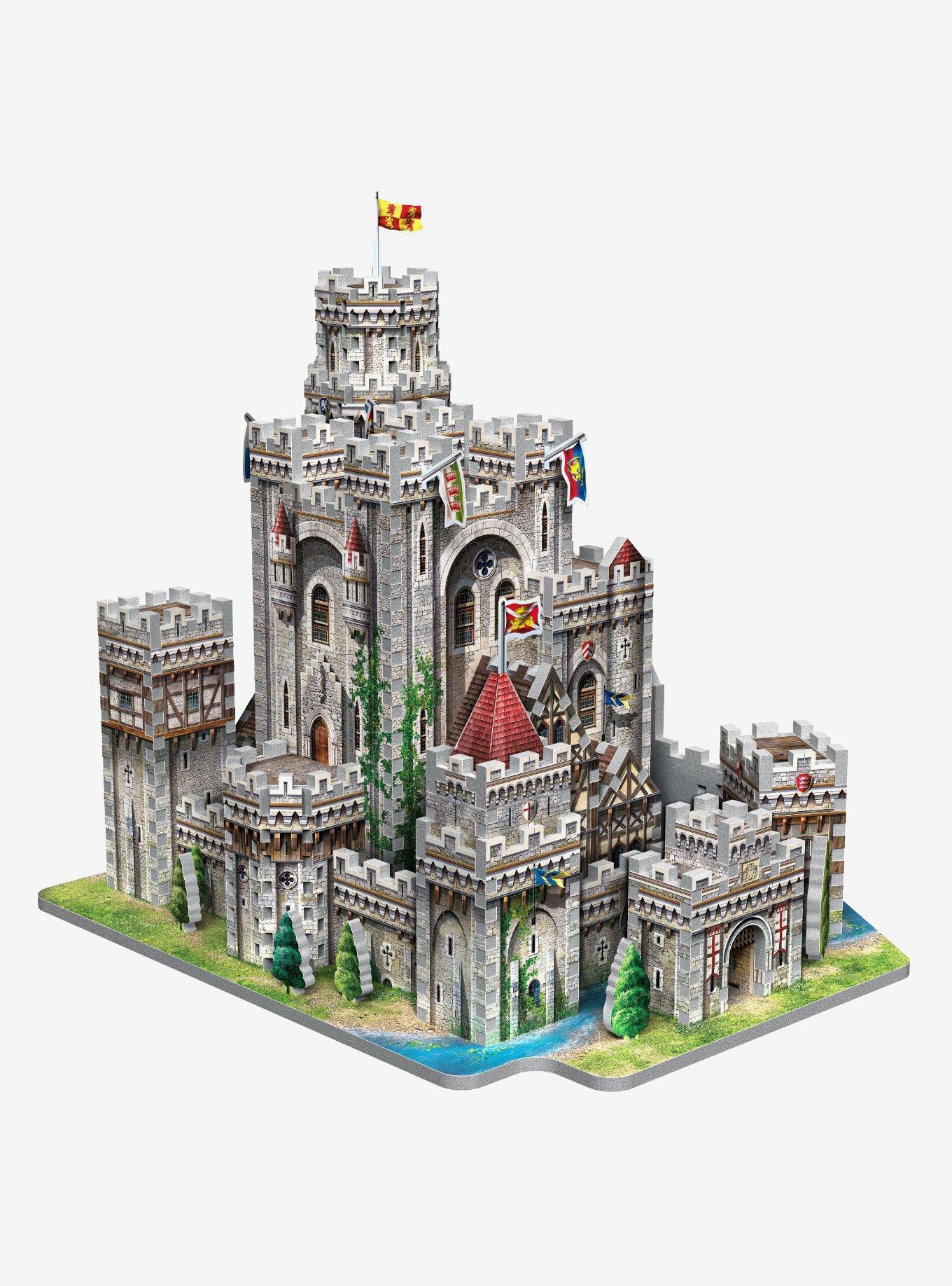 Wrebbit King Arthur's Camelot 865 Piece 3D Puzzle, , alternate