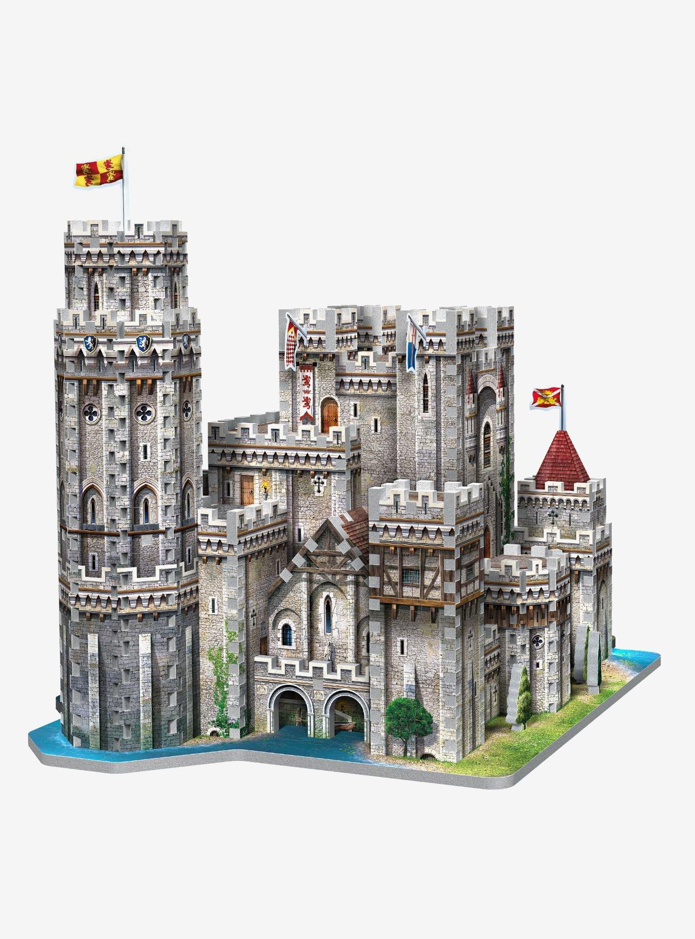 Wrebbit King Arthur's Camelot 865 Piece 3D Puzzle, , alternate