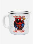 Marvel Deadpool Chibi Speckled Camper Mug, , alternate