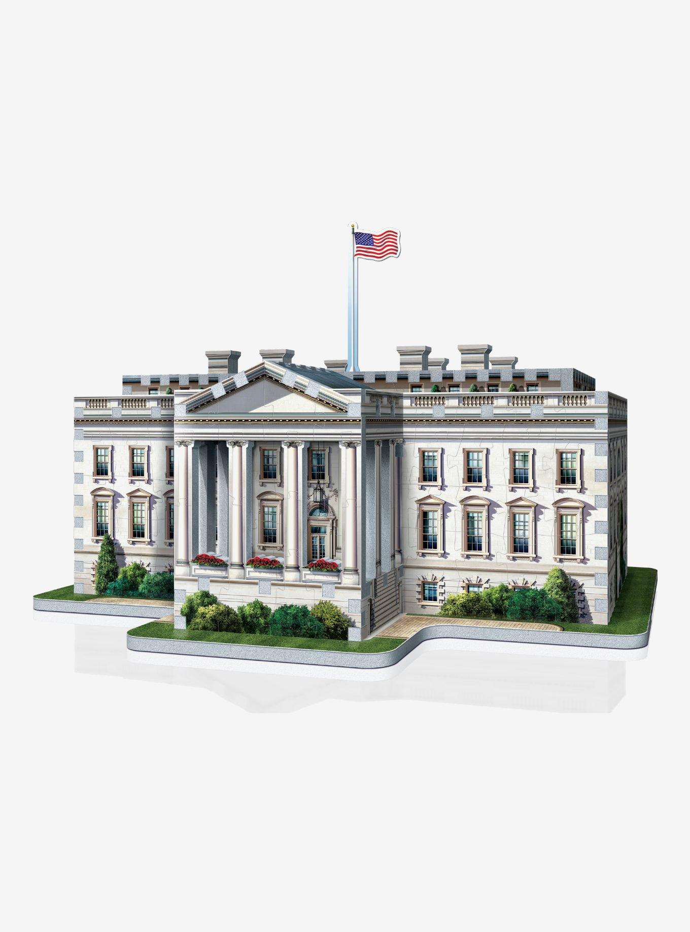 Wrebbit The White House 490 Piece 3D Puzzle, , alternate