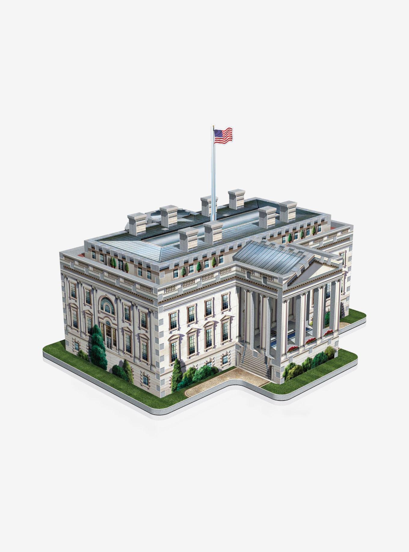 Wrebbit The White House 490 Piece 3D Puzzle, , alternate