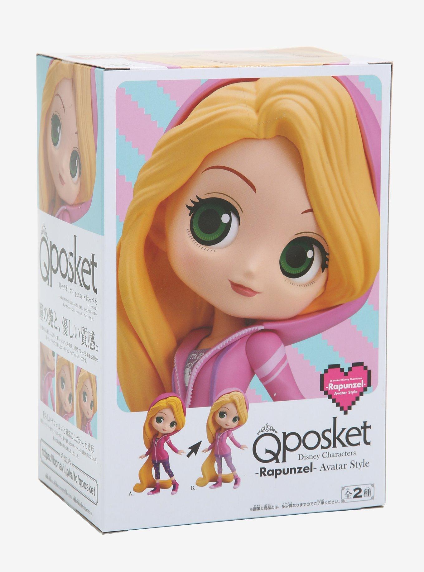 Banpresto Disney Tangled Q Posket Avatar Style Rapunzel (Ver.B) Figure, , alternate