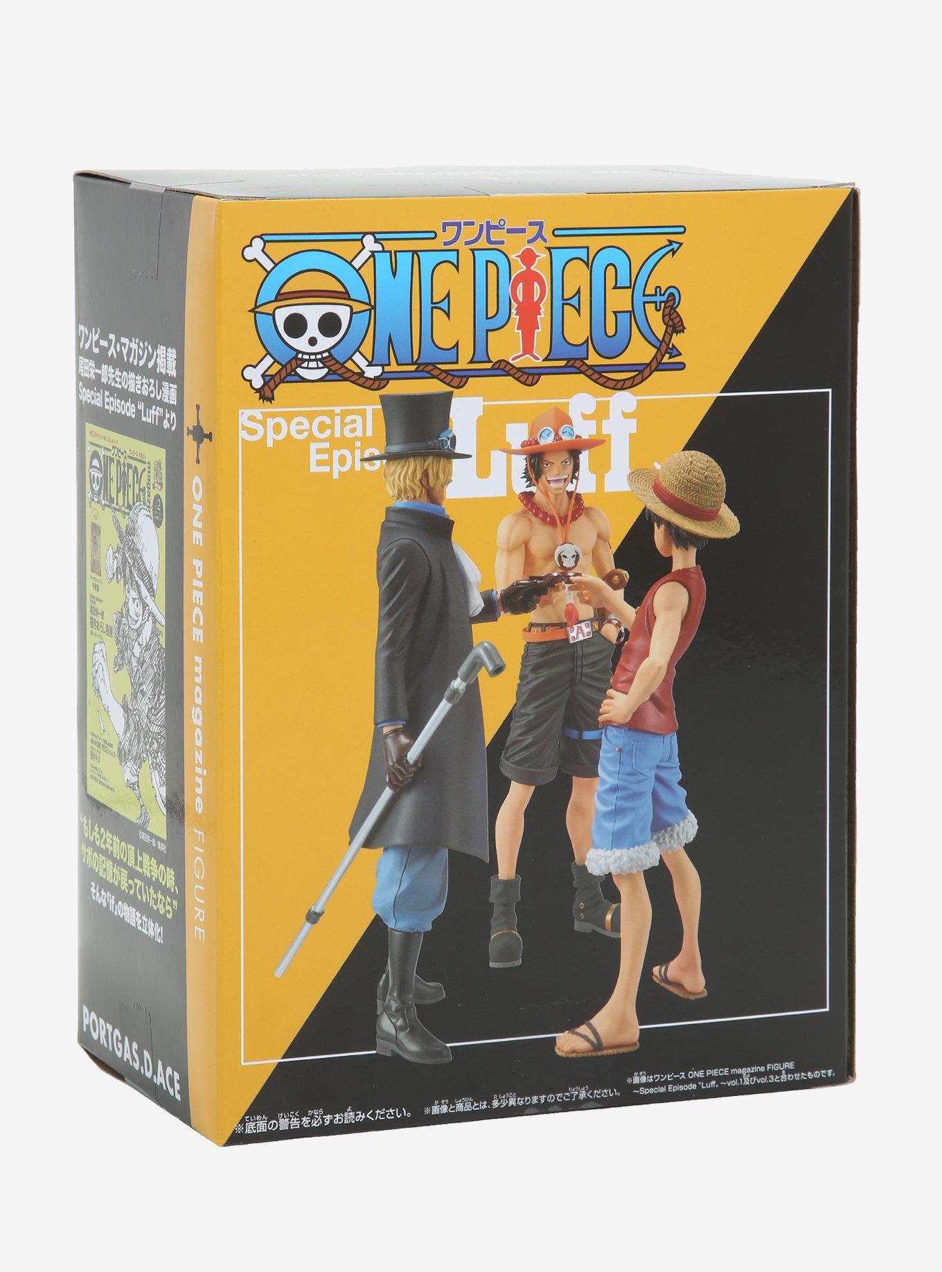 Banpresto One Piece Magazine Figure Special Episode "Luff" Vol.2 Portgas D. Ace Figure, , alternate