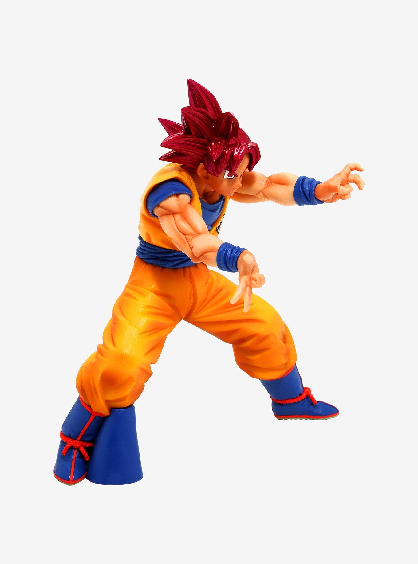 Banpresto Dragon Ball Super Maximatic Super Saiyan God Goku V Figure, , alternate