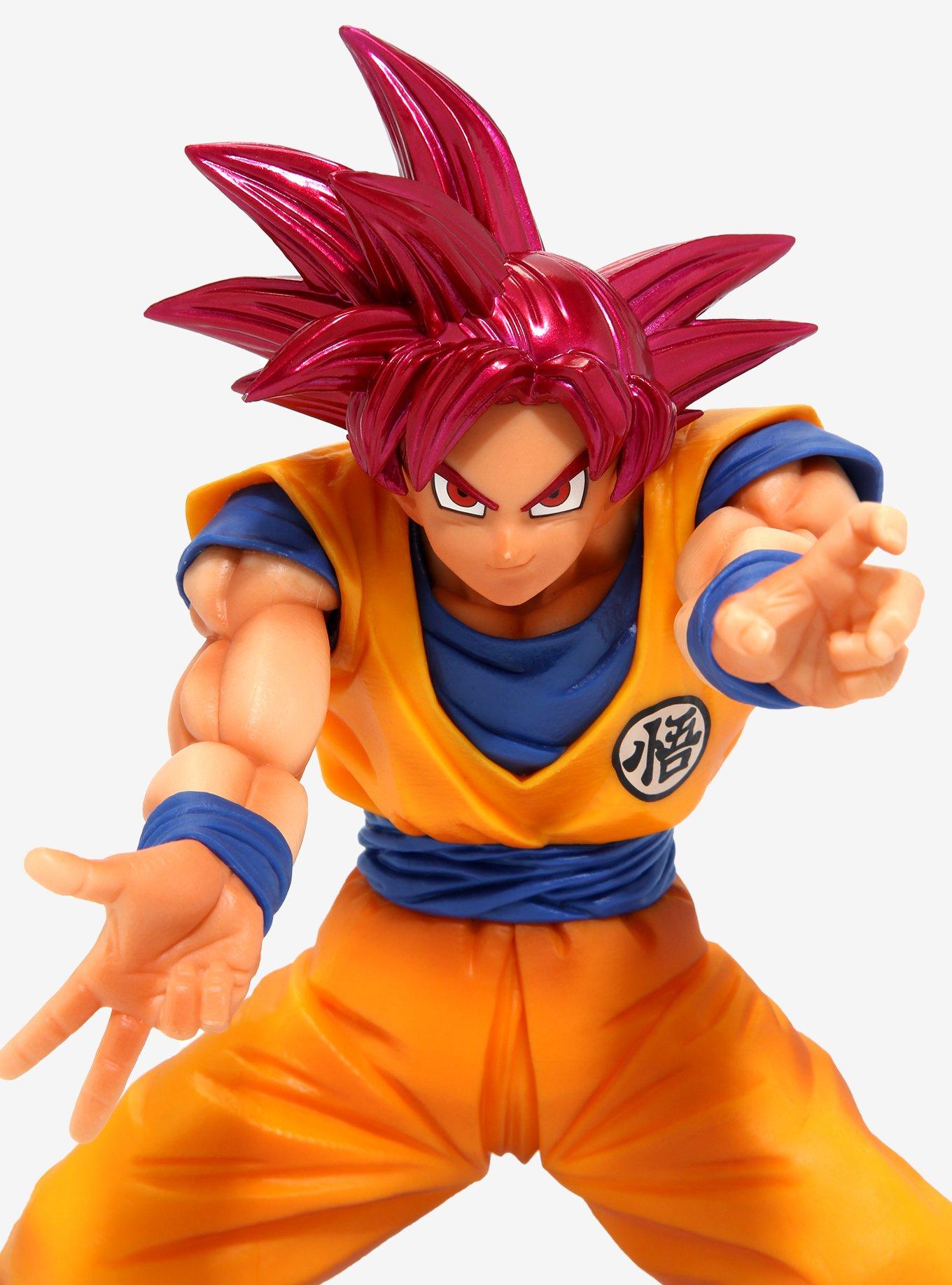 Banpresto Dragon Ball Super Maximatic Super Saiyan God Goku V Figure, , alternate