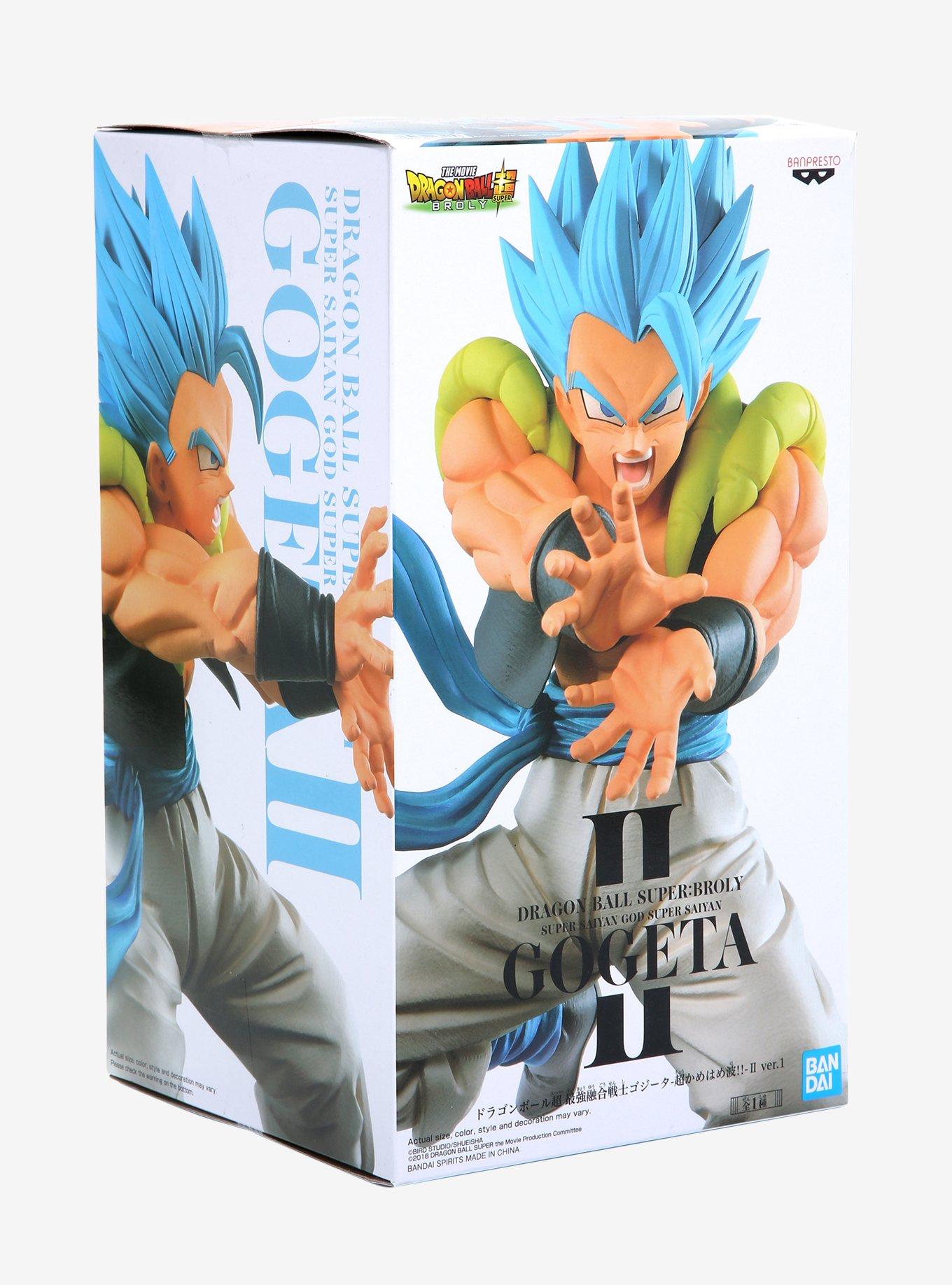 Banpresto Dragon Ball Super: Broly Super Kamehameha II Super Saiyan God Super Saiyan Gogeta Ver. 1 Figure, , alternate