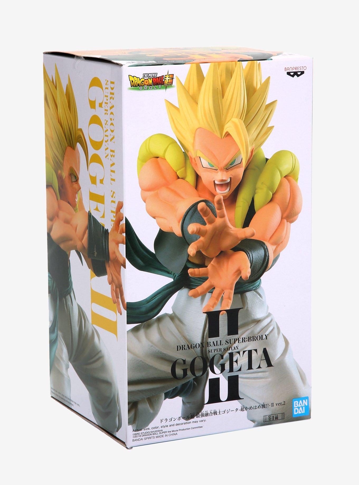 Banpresto Dragon Ball Super: Broly Super Kamehameha II Super Saiyan God Super Saiyan Gogeta Ver. 2 Figure, , alternate