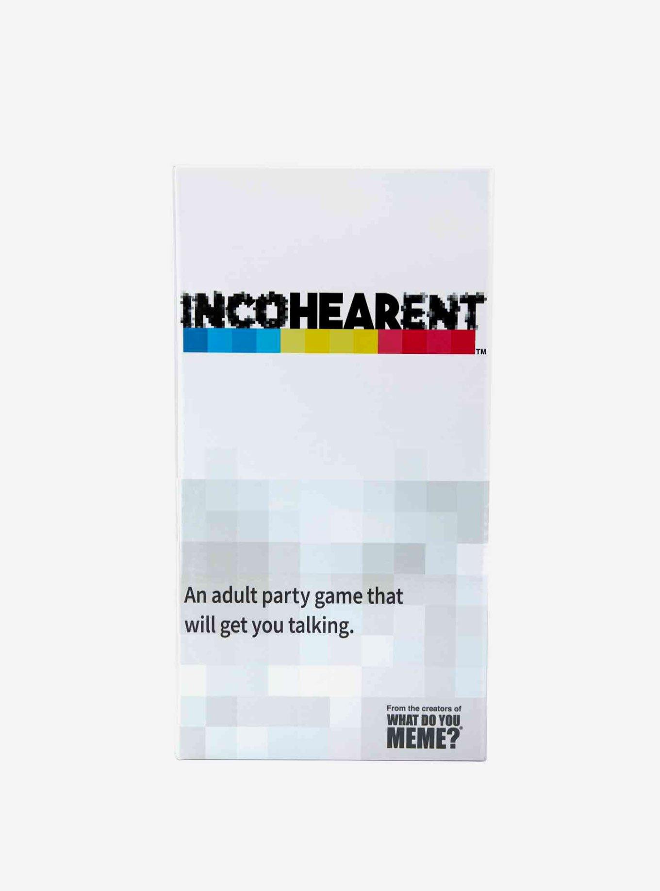Incohearent Card Game, , alternate