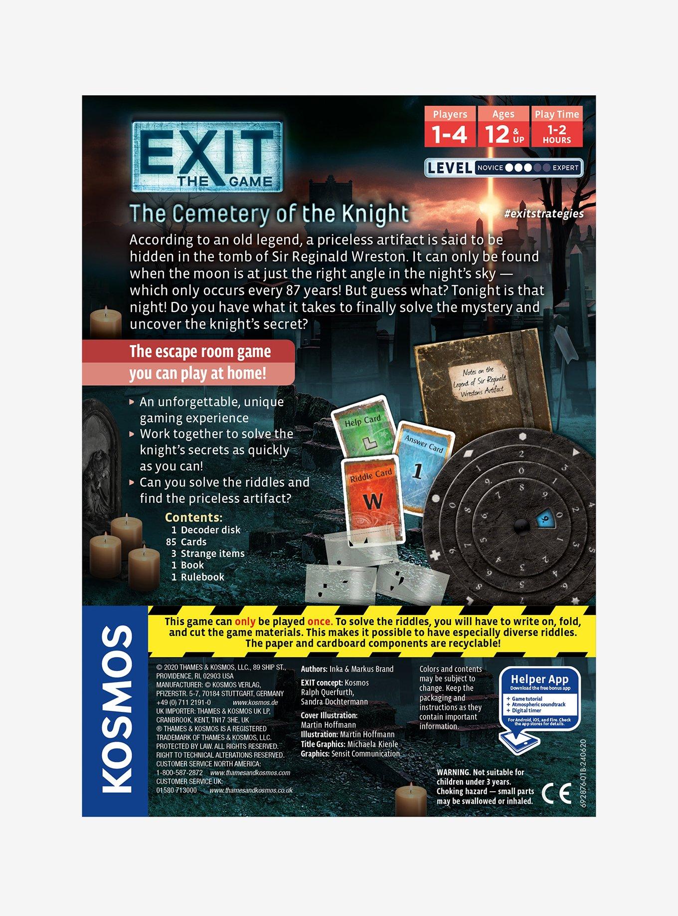 Exit: The Game The Cemetery Of The Knight Game, , alternate